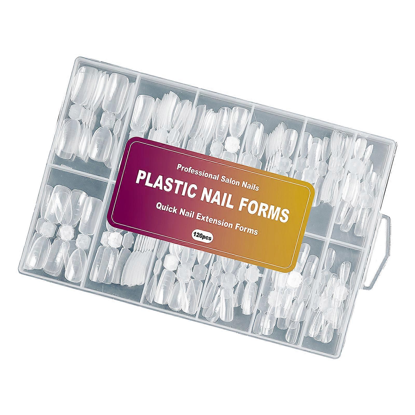 120 Count Studio Grade Unguis Designs ABS Plastic Transfers for Damage Complimentary Expansions and Secure Adhesion Multicolor