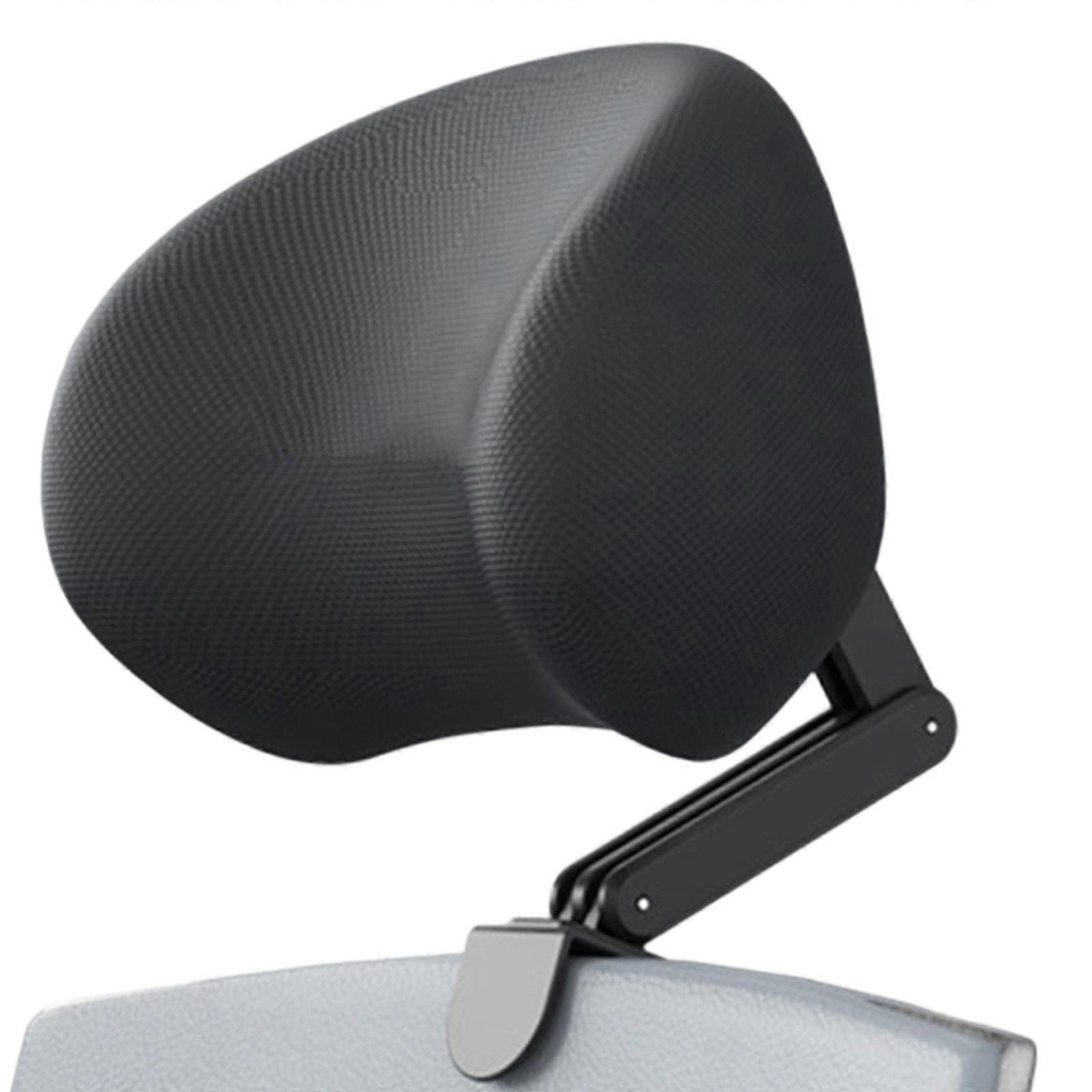 Memory Foam Neck Support Cushion Headrest Attachment For Desk Chairs Breathable Ergonomic Prolonged Sitting Comfort Multicolor