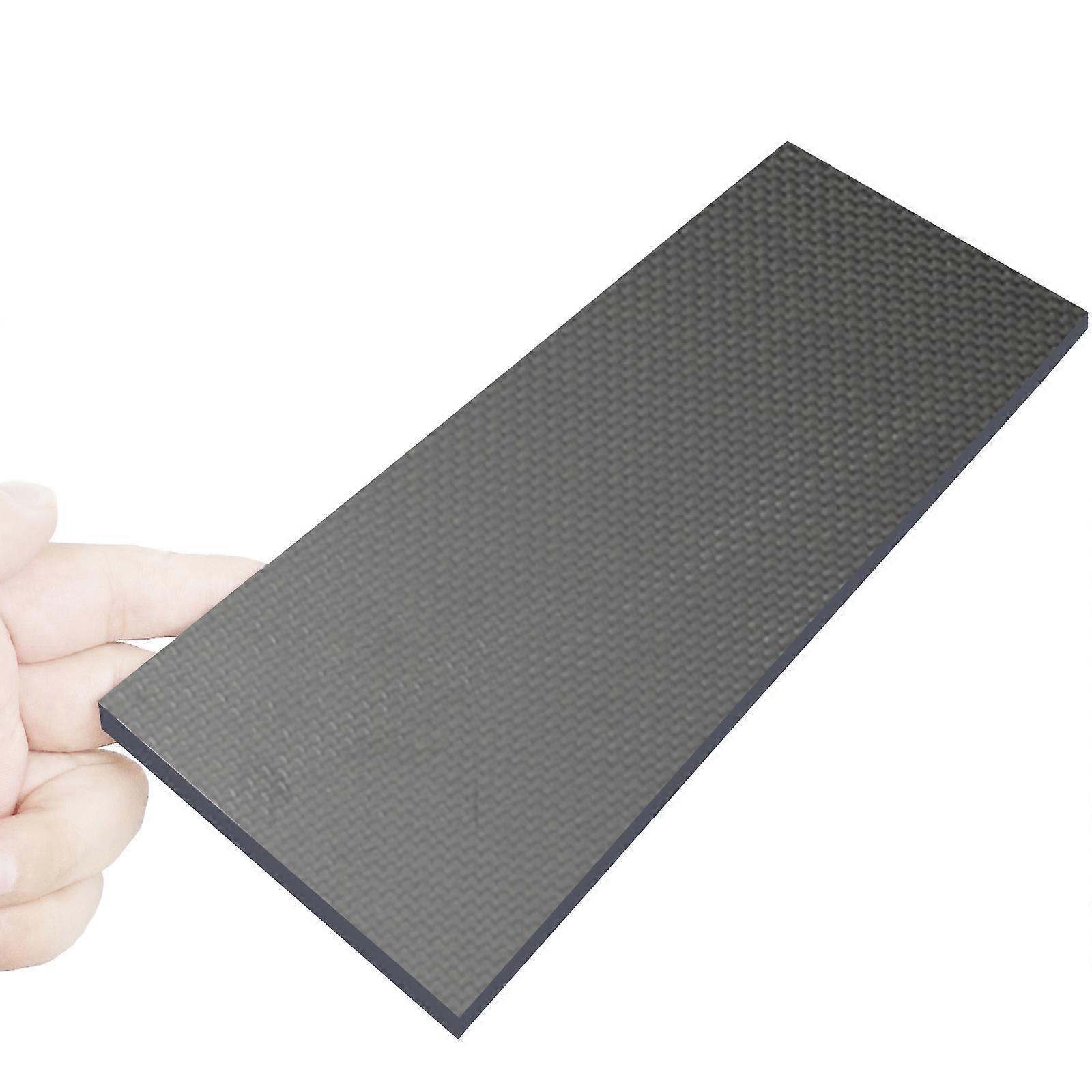 Carbon Fiber Sheet 100x250mm 3K Carbon Fiber Laminate Plate Twill Weave Panel Sheet Matte Finish For Drones Car Part Multicolor