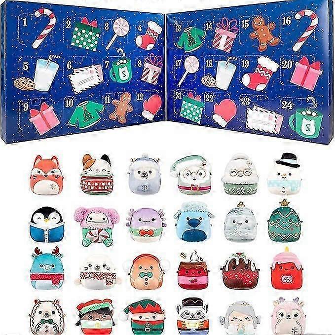 24 Micromallows Holiday Advent Calendar, 2025 Squishmallows Advent Calendar