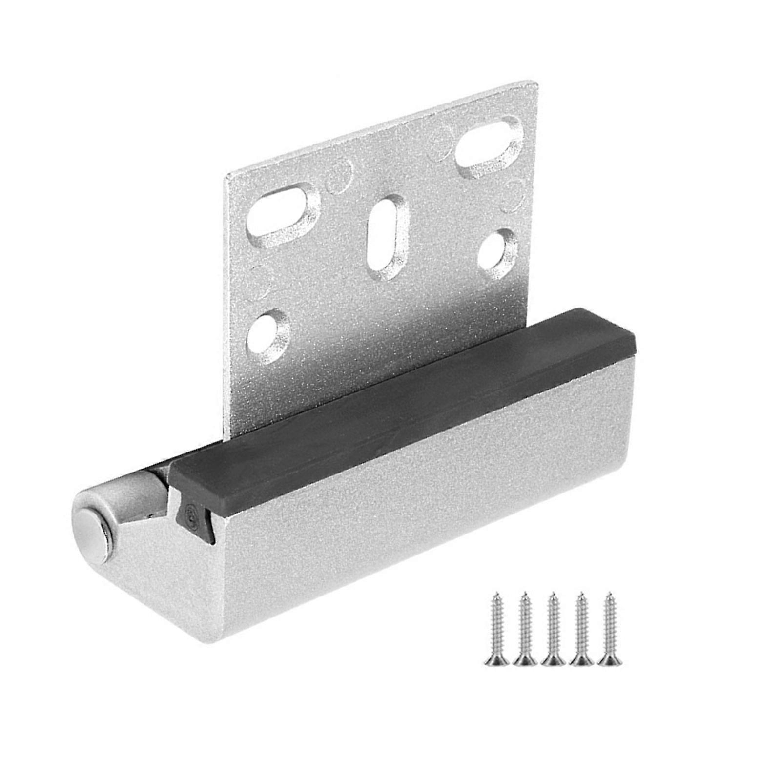 Door Reinforcement Lock Convenient Home Security Door Lock Universals Security Device for Inward Swinging Door  Silver