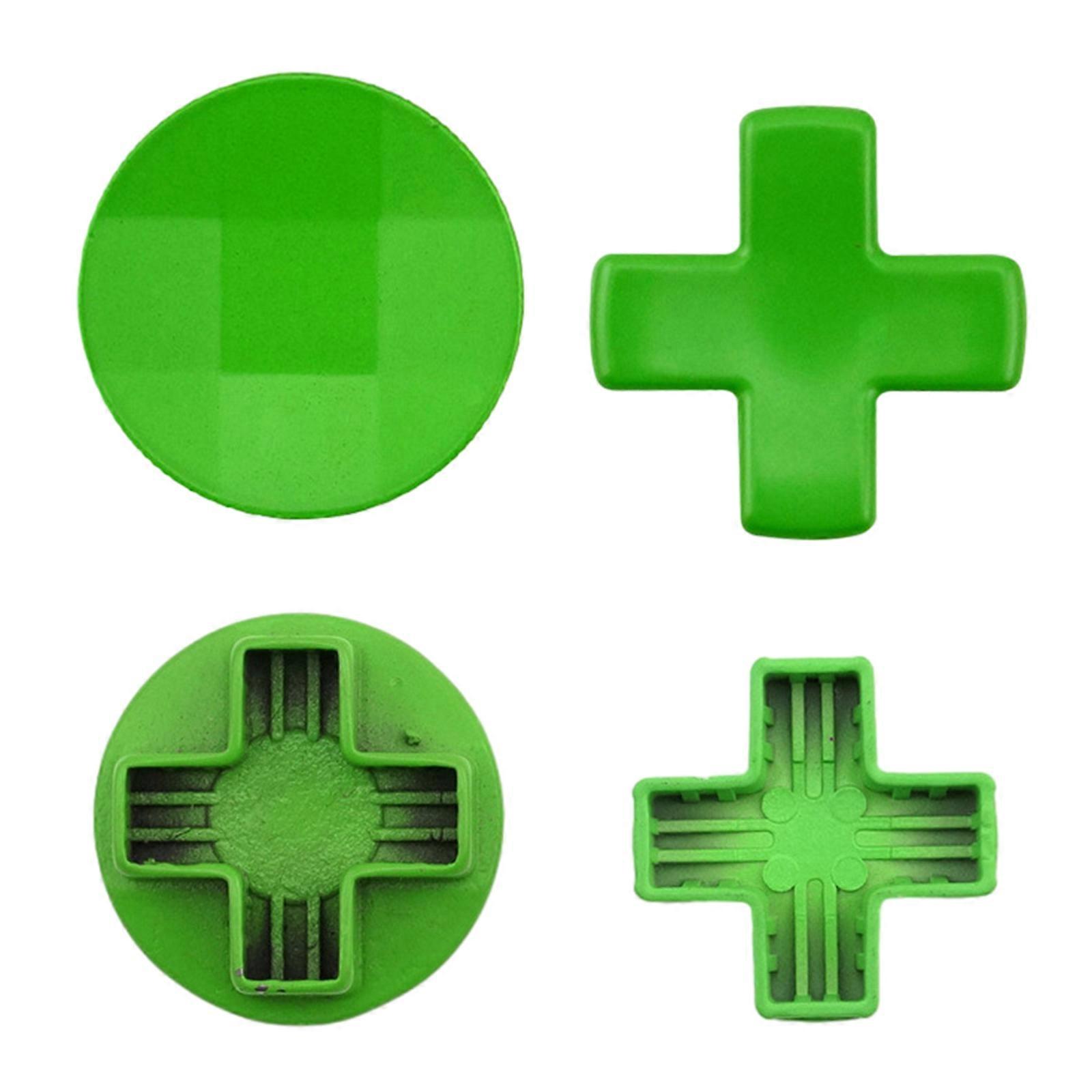 ABS Button Round Cross Key Sensitivity Gaming Controller Accessory Achieve Greater Control & Accuracy Gaming Spare Part  Green