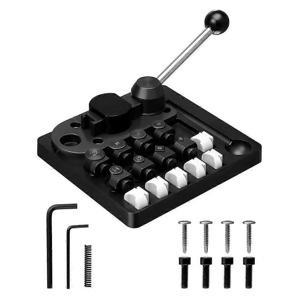 Ring Bender, Ring Bending Tool for Spoon Ring Making, with Nylon Dies for Metal Pattern. Diameter 12-22Mm Ring Bender