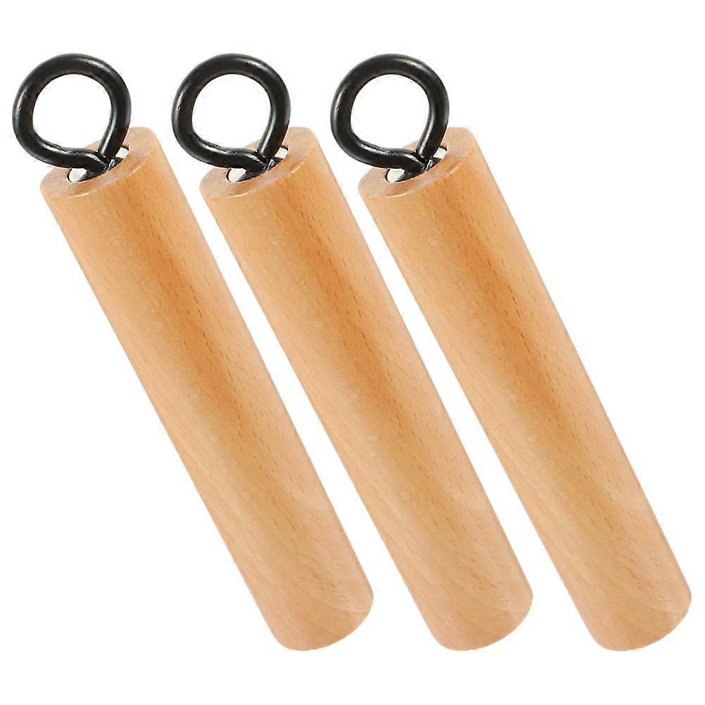 Wooden Pot Handle Heatproof Easy to Clean 3Set