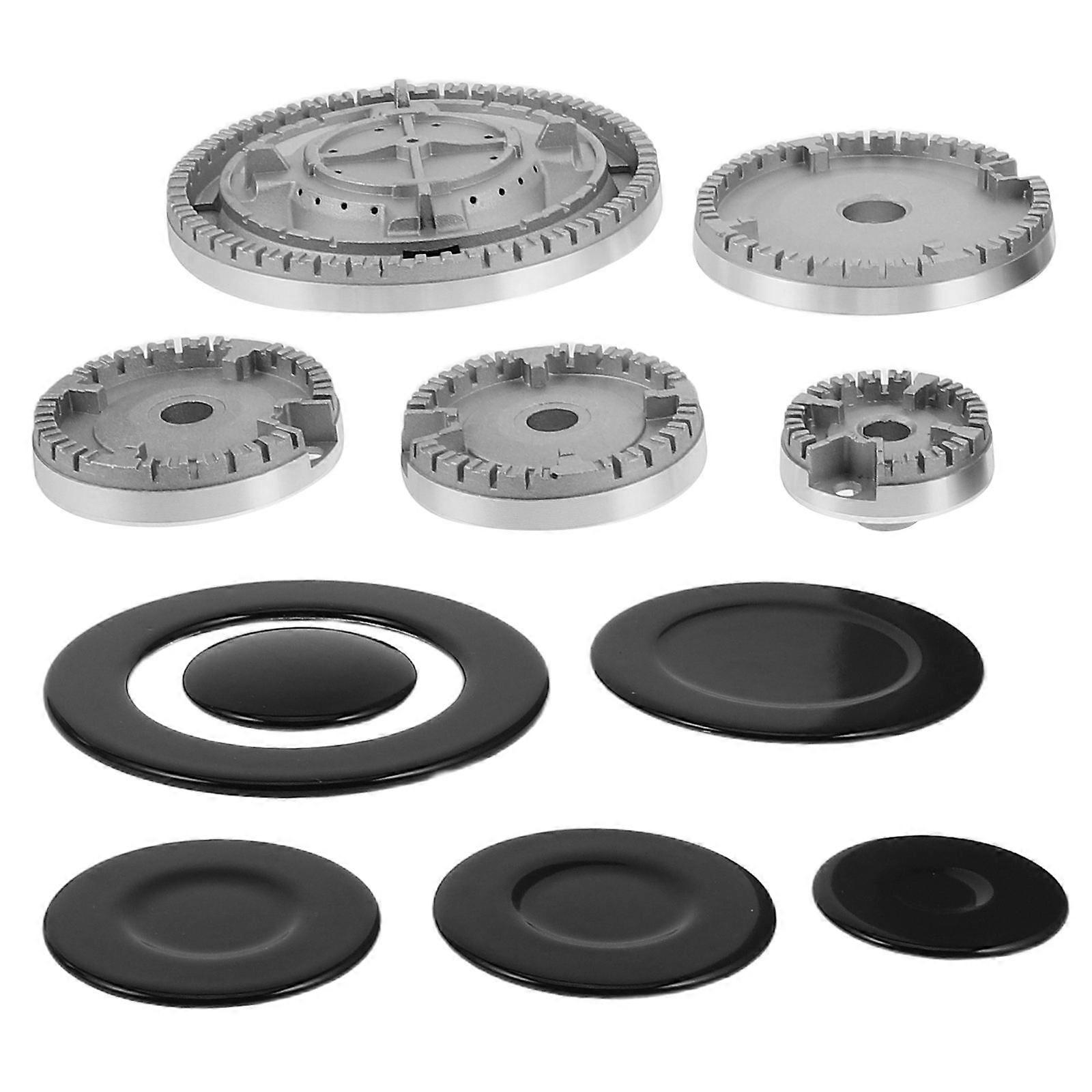 Assorted Color Gas Stove Burner Flame Caps for Flame Safety 1Set Replacement