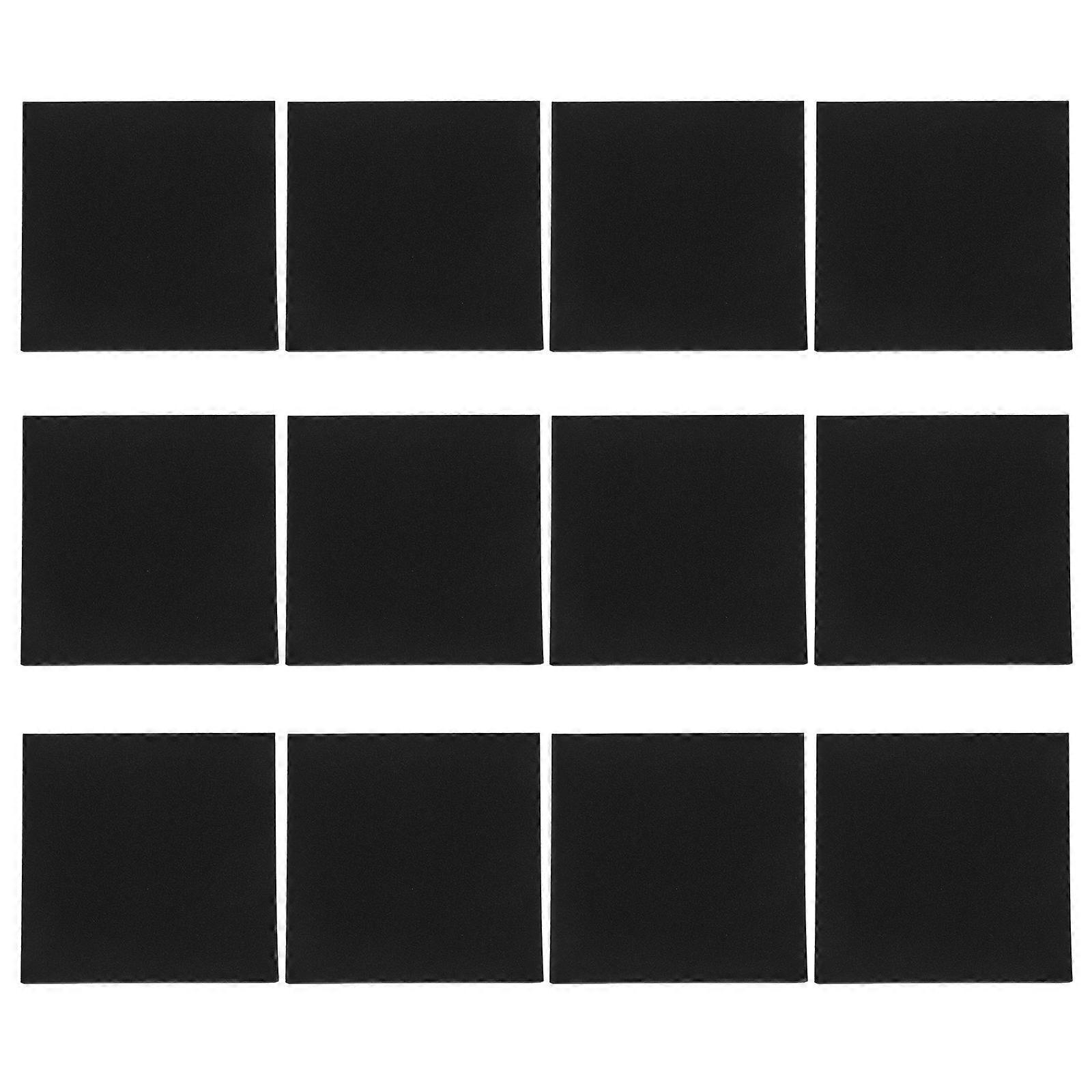 12pcs Foam Insulation Pads Anti Vibration Mat Pads Adhesive Foam Sheets Protector Padding