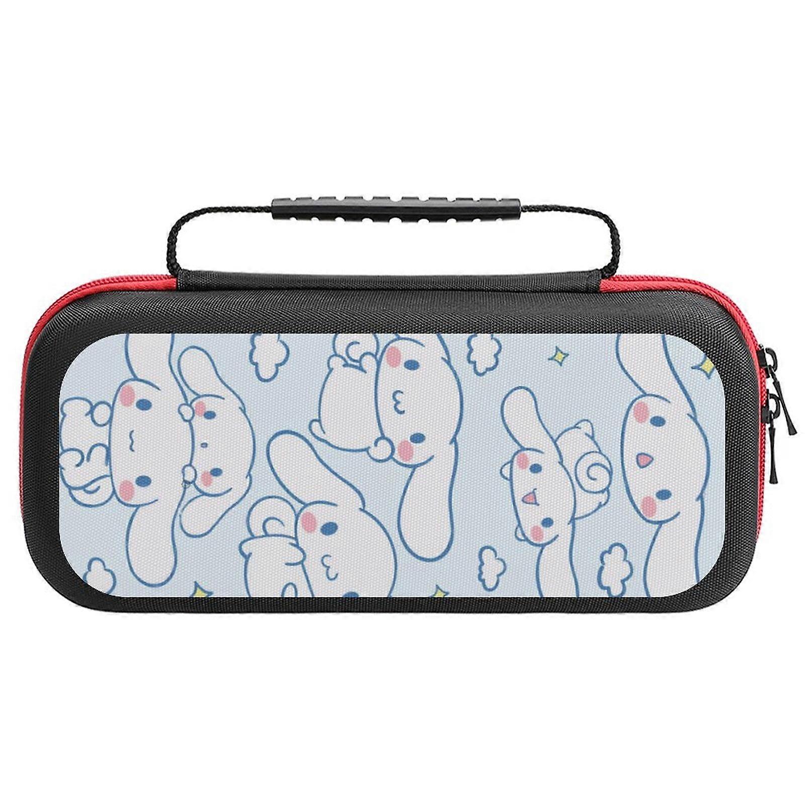 Cinnamoroll Carrying Case for compatible with Nintendo Switch Hard Shell Portable Travel Carry Case Game Storage Bag