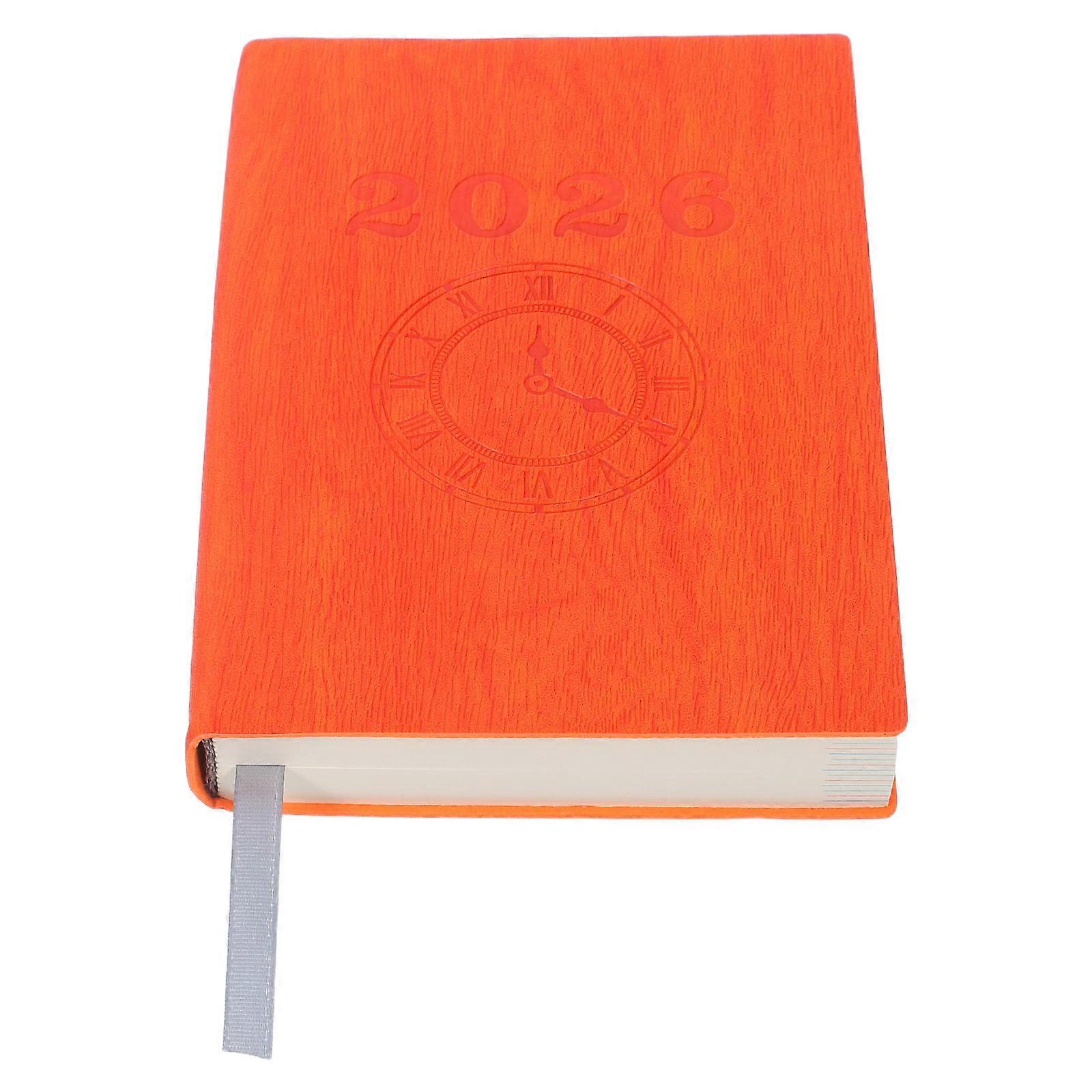 2026 Daily Agenda Planner Notebook for Office with Academic Task Checklist