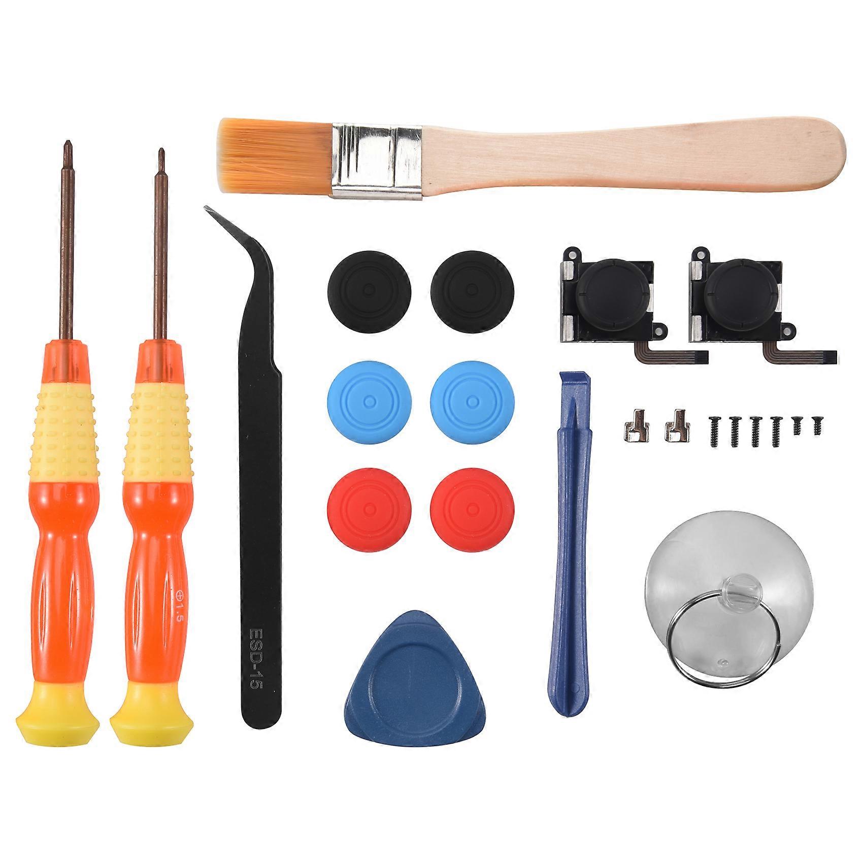 2-Pack for JoyCon Joystick Replacement,Analog Thumb Stick for Joy Con Repair Kit for Nintendo Switch, with Cross Screwdriver