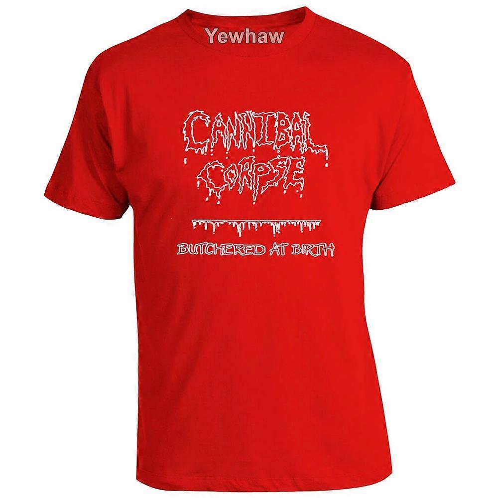Cannibal Corpse Butchered At Birth Red T-shirt