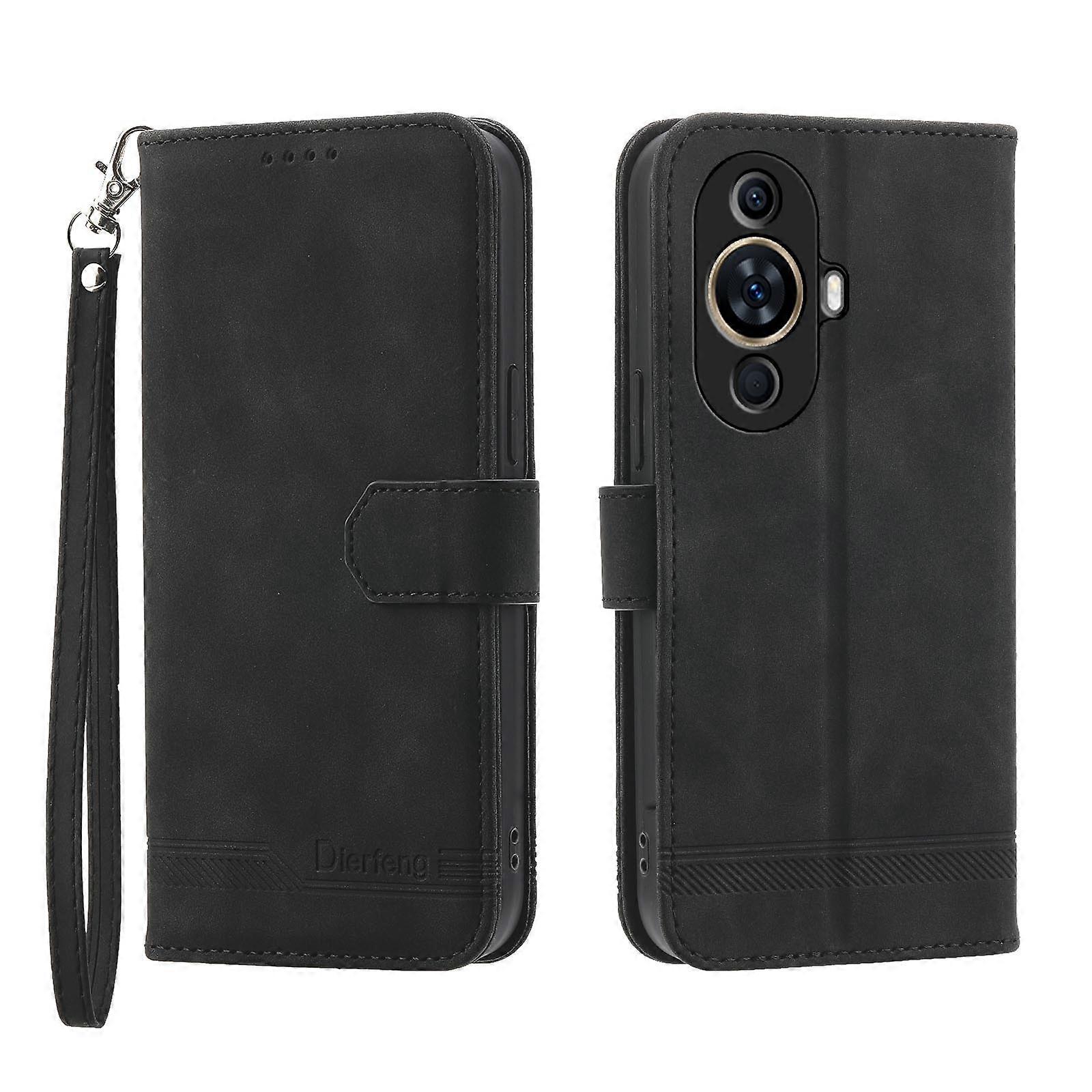 Dierfeng Dream Line TPU + PU Leather Phone Case