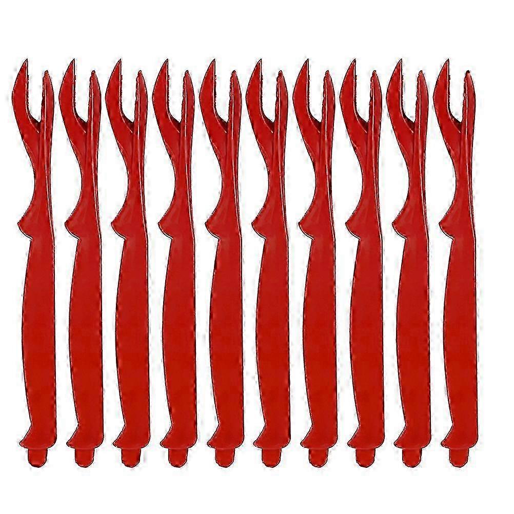 10pcs Crab Fork Seafood Fork Pick Multifunctional Crab Fork Household Crab Fork