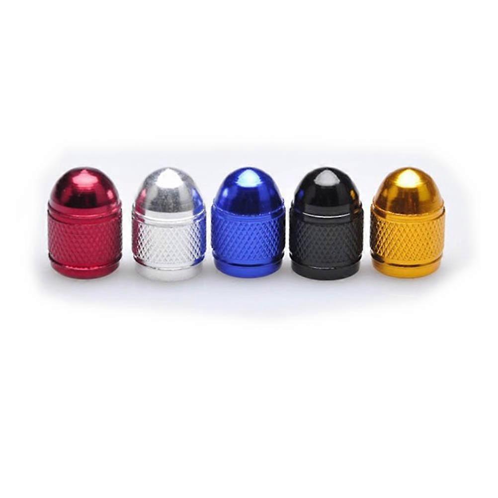 Golden Car Tyre Cap Bullet Type for 8Pcs Durable Covers