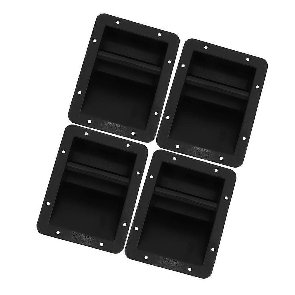 Durable Plastic Speaker Handle for Speaker Replacement Handle 4Pcs Black