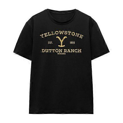 Yellowstone Womens/Ladies Dutton Ranch Simple T-Shirt