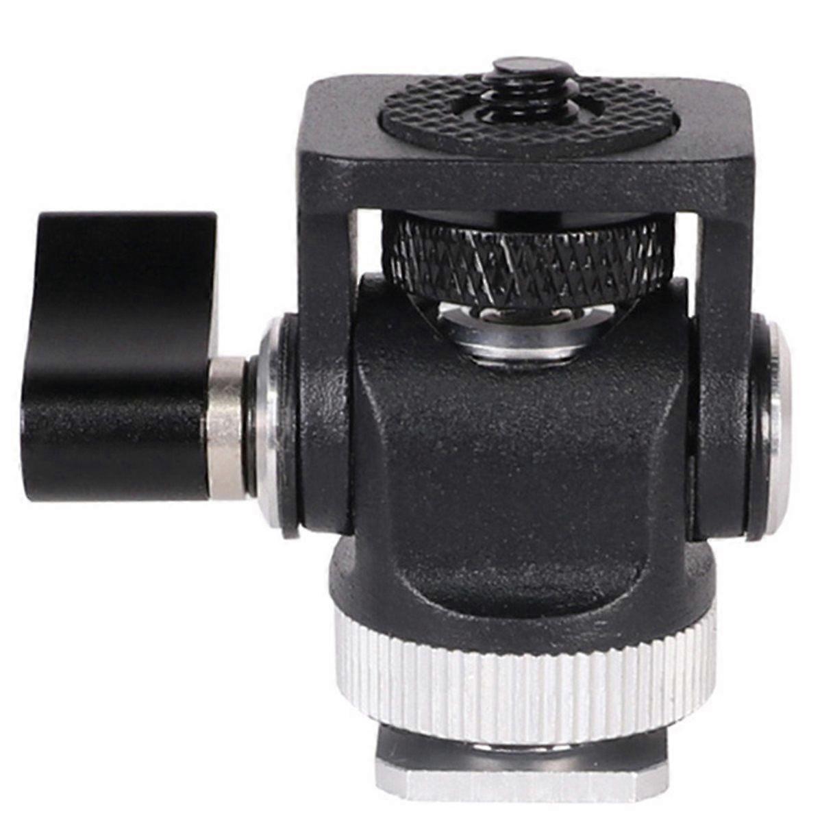 Flash Camera Accessories Portable Hot Shoe Mount Tools Mini Ball Head Adapter Angle Adjustable Photo