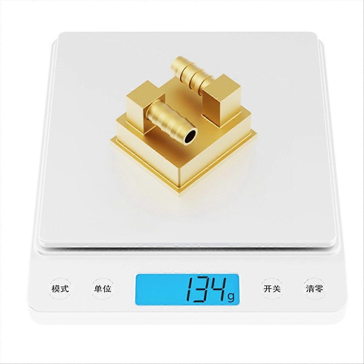 Copper Water Block CNC Machining for PC Gaming Cooling Building,B