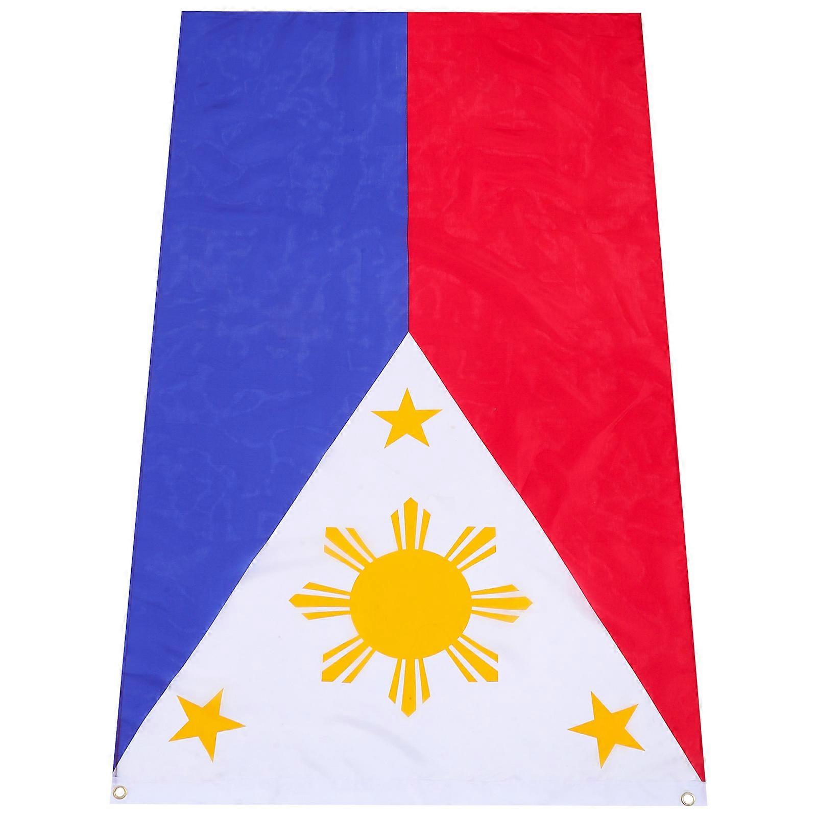 National Flag Style Courtyard Flag Decor Assorted Color Element Resistance Rectangular Shape Polyester 1Set