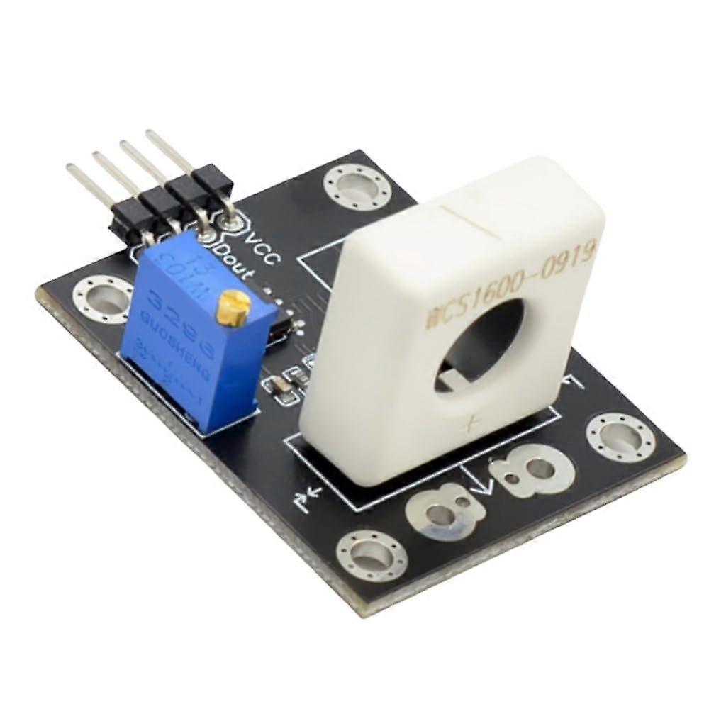 Hall Effect Current Sensor Module 35A with Adjustable Threshold for Precise Overcurrent Protection