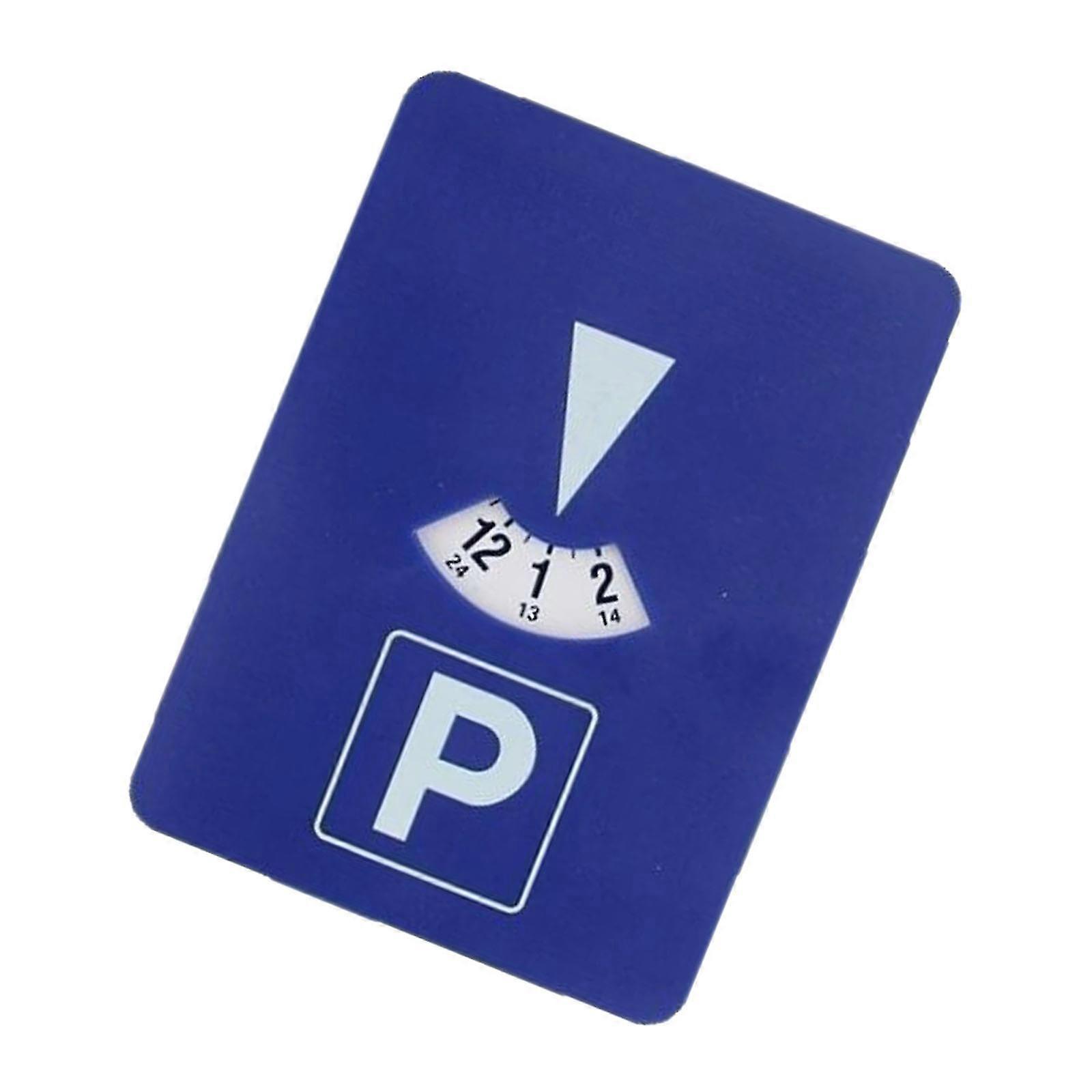 Automotive Parking Duration Recorder Antiscratch Plastic Body Intuitive Button Controls Space Saving Dashboard Organizer Multicolor