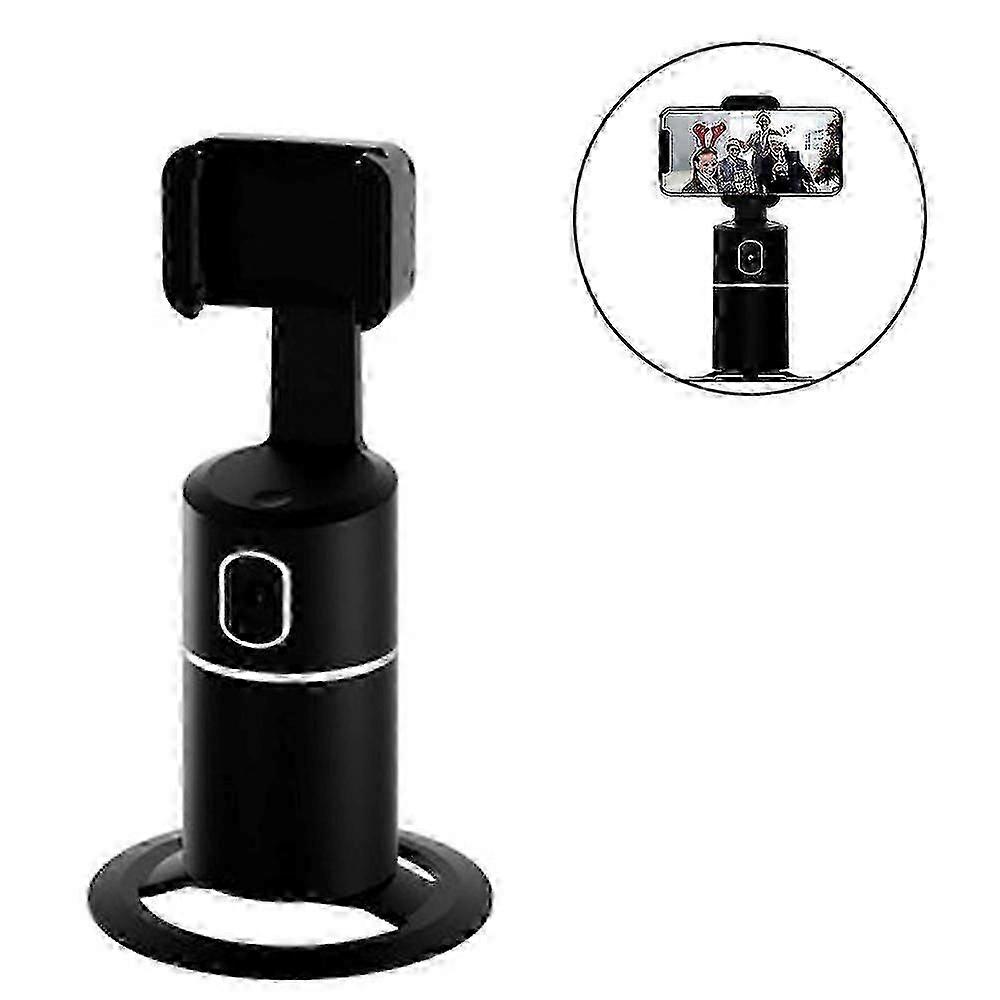 Auto Face Tracking Tripod, No App Required, 360 Rotation Face Body Camera(black)