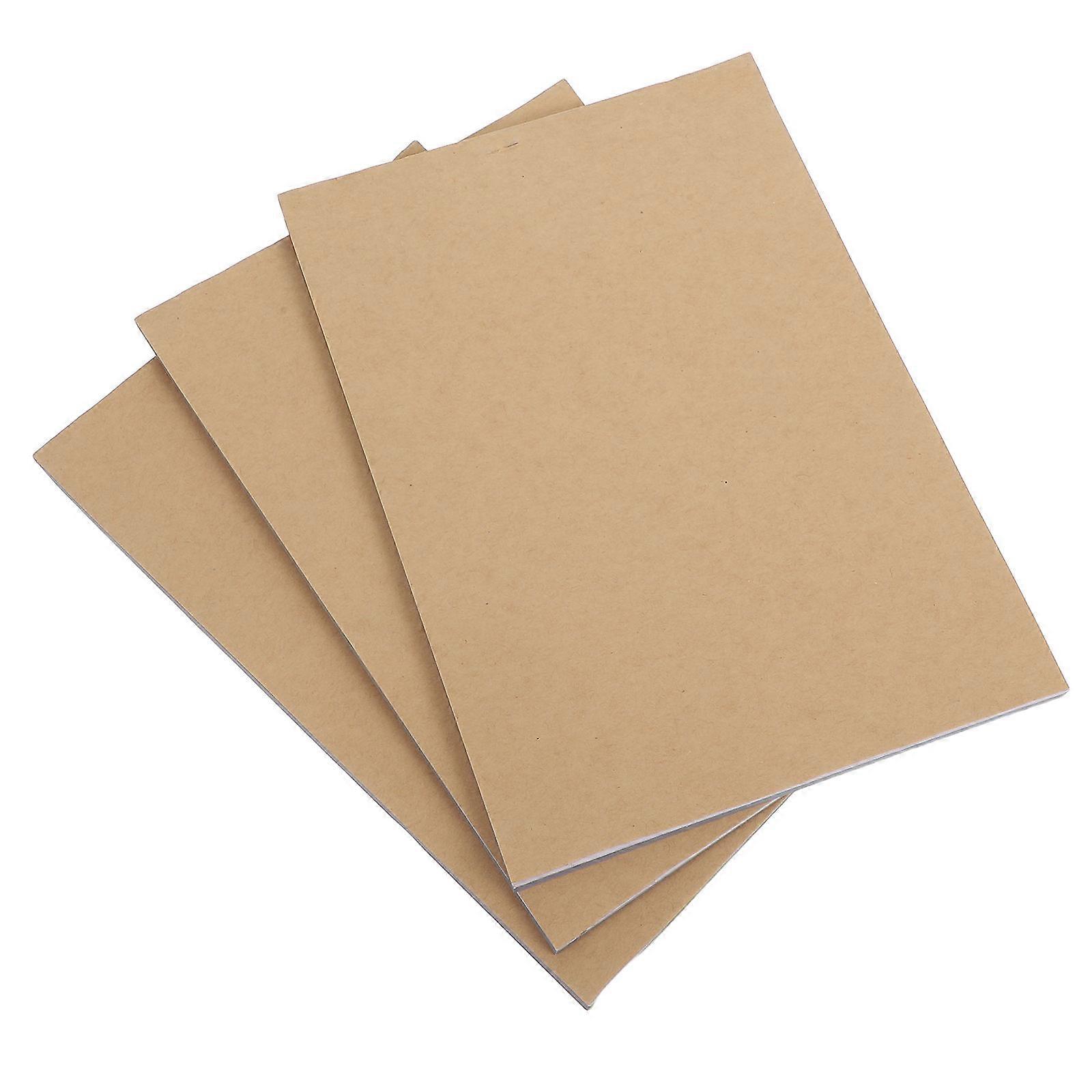 Blank Carbonless Notepad for Writing Use 3 Books Multi-Part Notepad