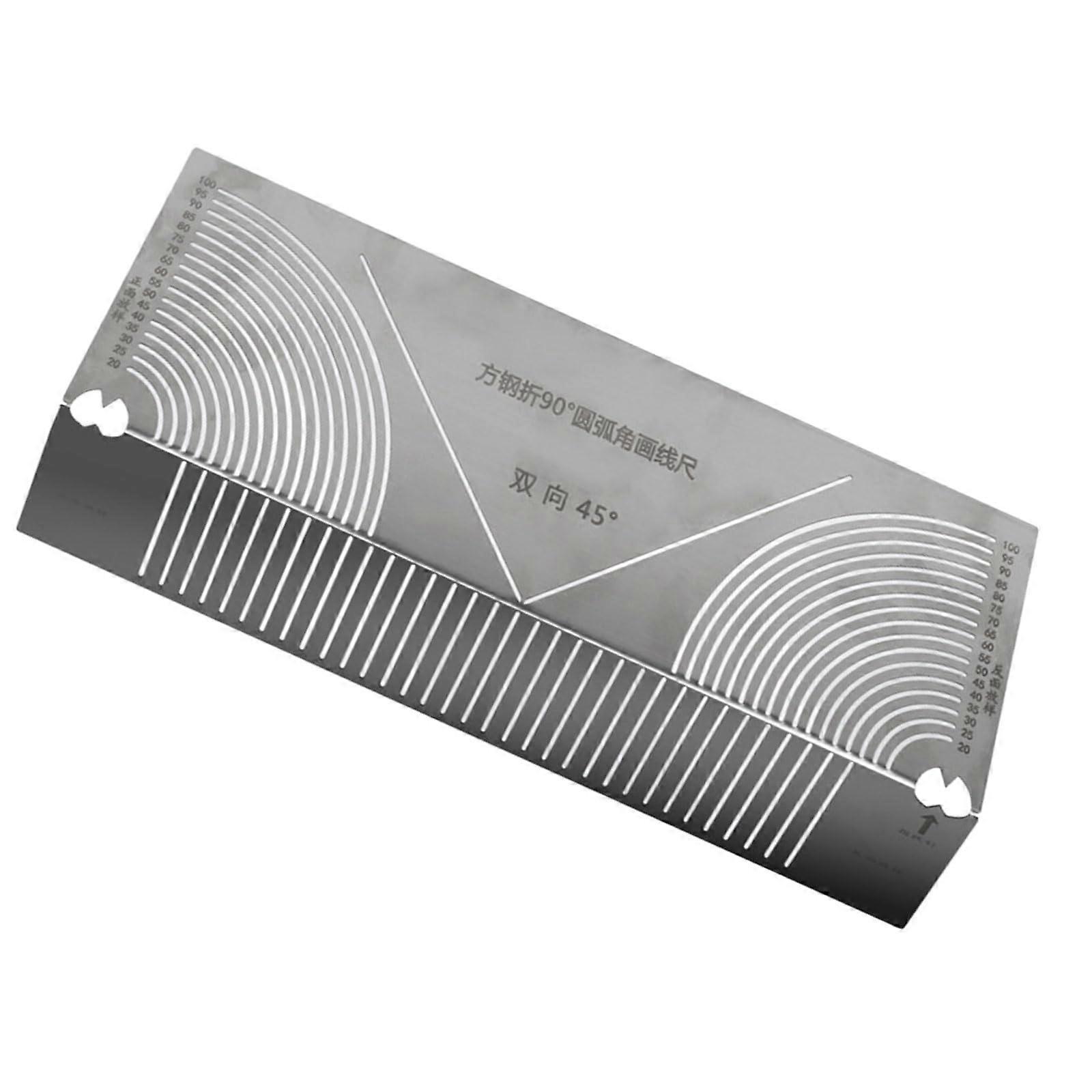 Adjustable Precision Metal Marking Tool with Clear Scale for Engineering and Metal Working Gauge