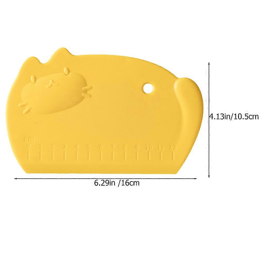 Silicone Dough Dough Cutter for Kitchen Baking 2Pcs Assorted Color