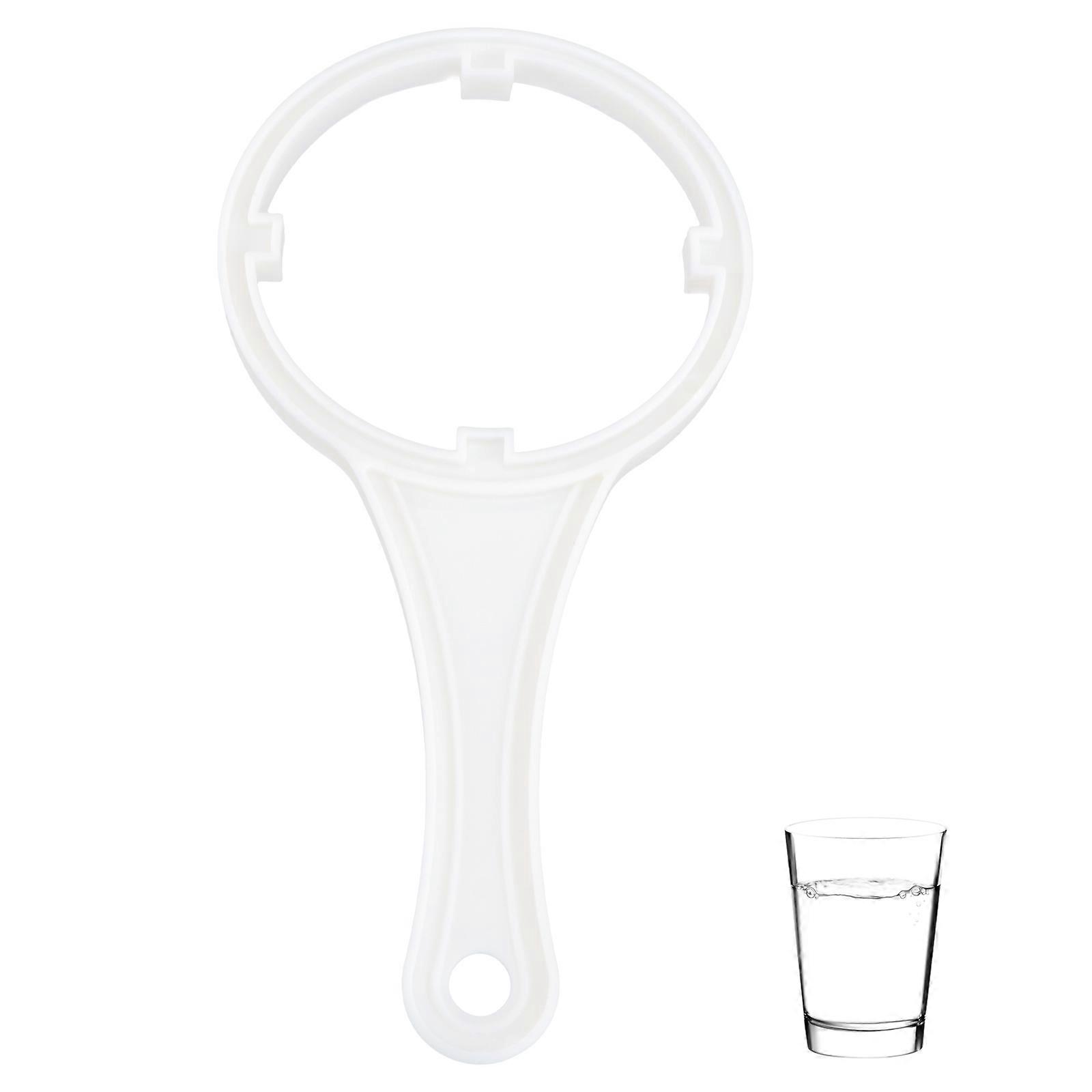 Plastic Filter Wrench 10 Inch for Water Purifier 1Pcs White Spanner