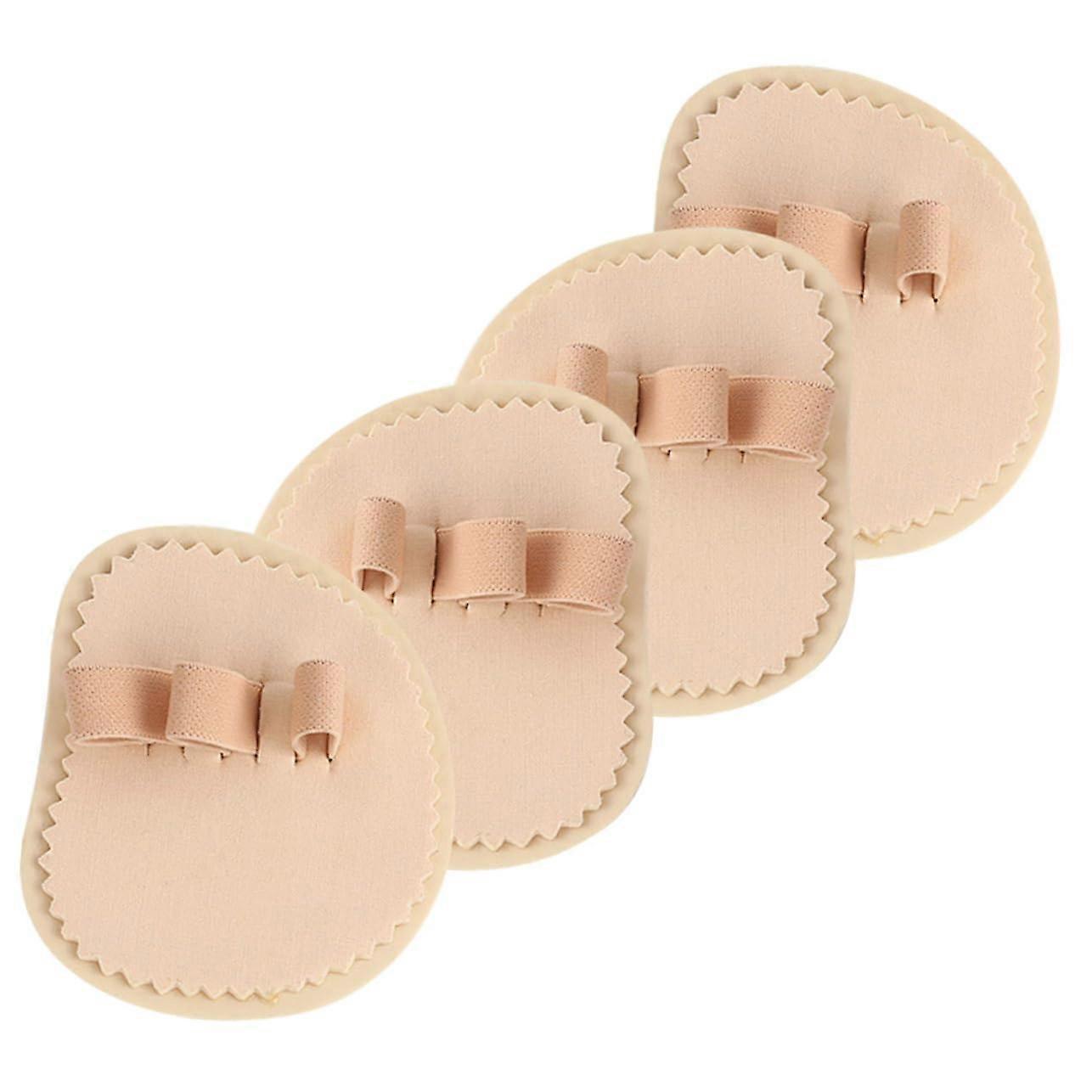 4pcs Bunion Corrector Toe Separator for Big Toe Alignment and Relief, Washable and Reusable