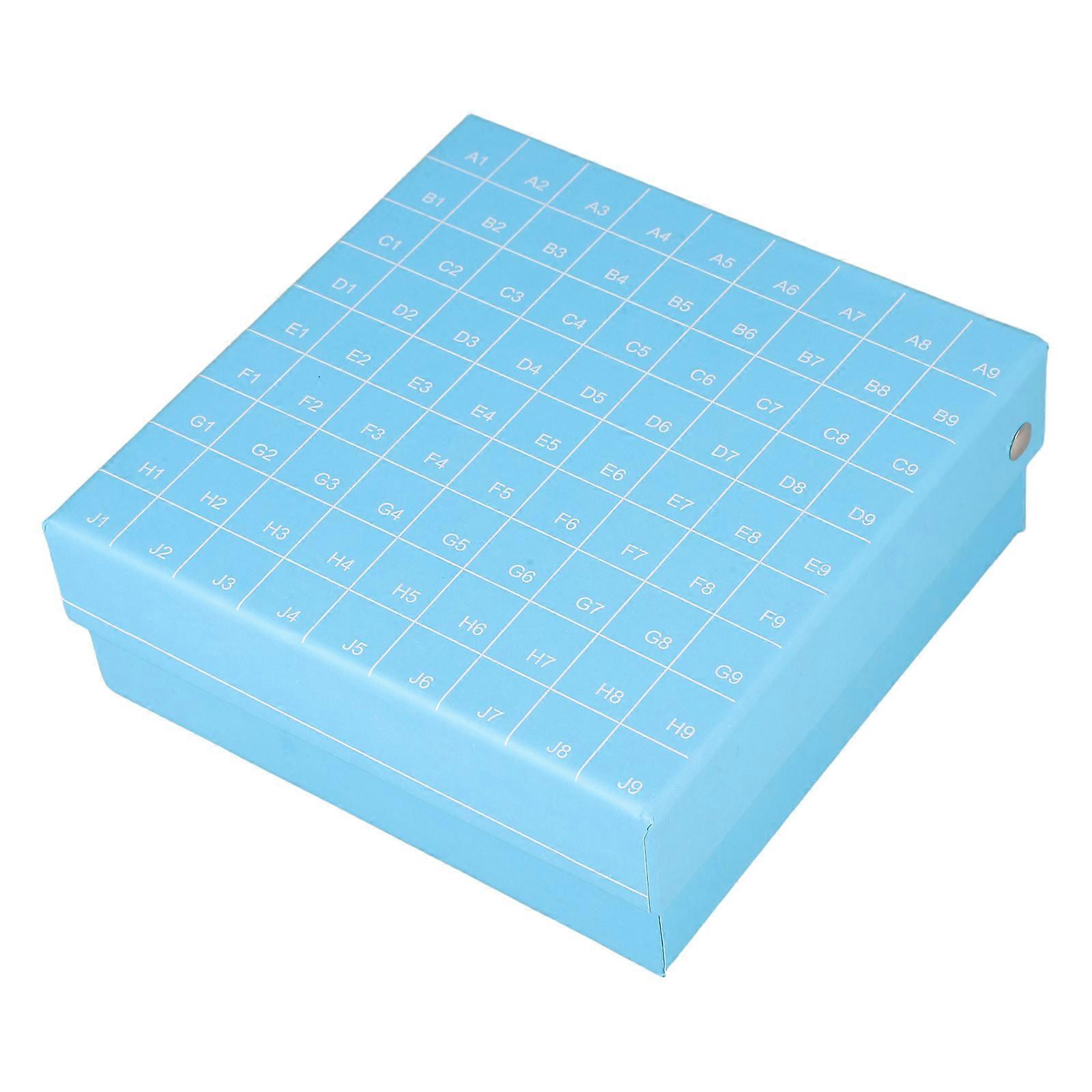 Cold Storage Cardboard Freezer Box for Vial Organization with Durable Material