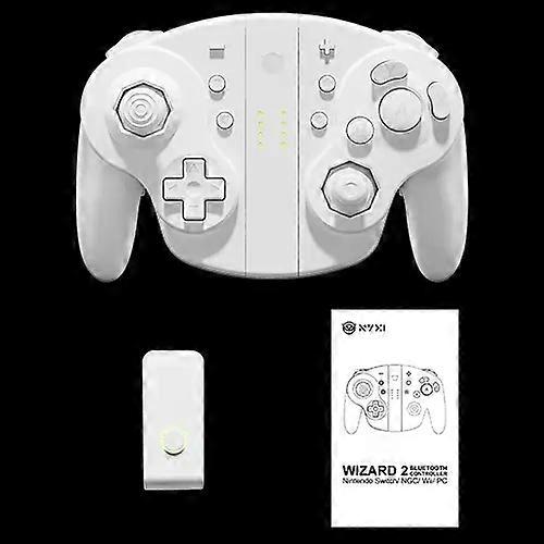 for Switch2 Wizard 2 TMR Joy-pad White Special Edition
