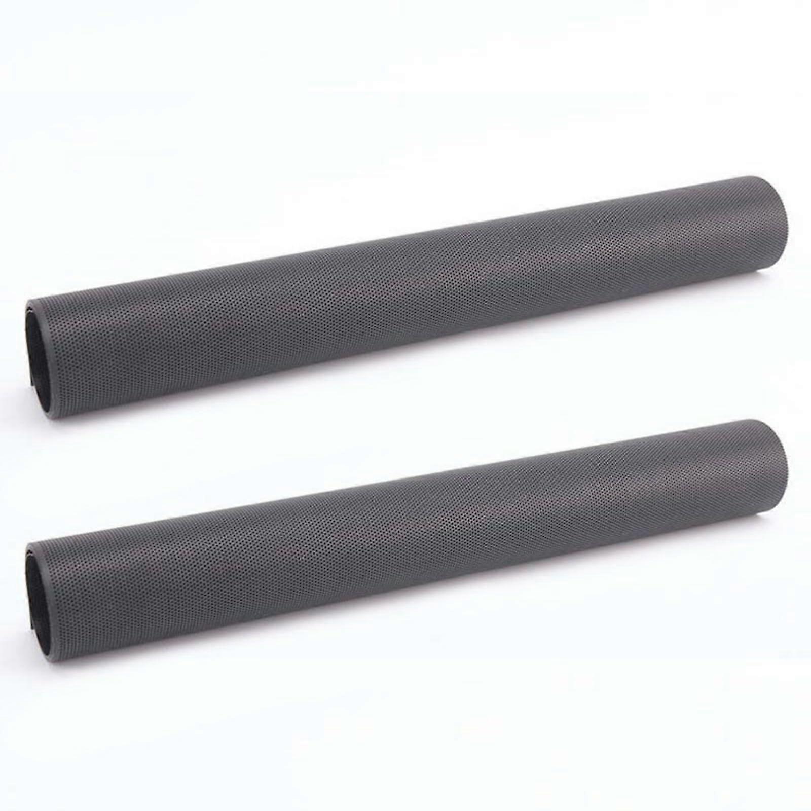 30x100cm PC Fan Filter Mesh for Computer Case Dustproof PVC Cover Black 2 Pack