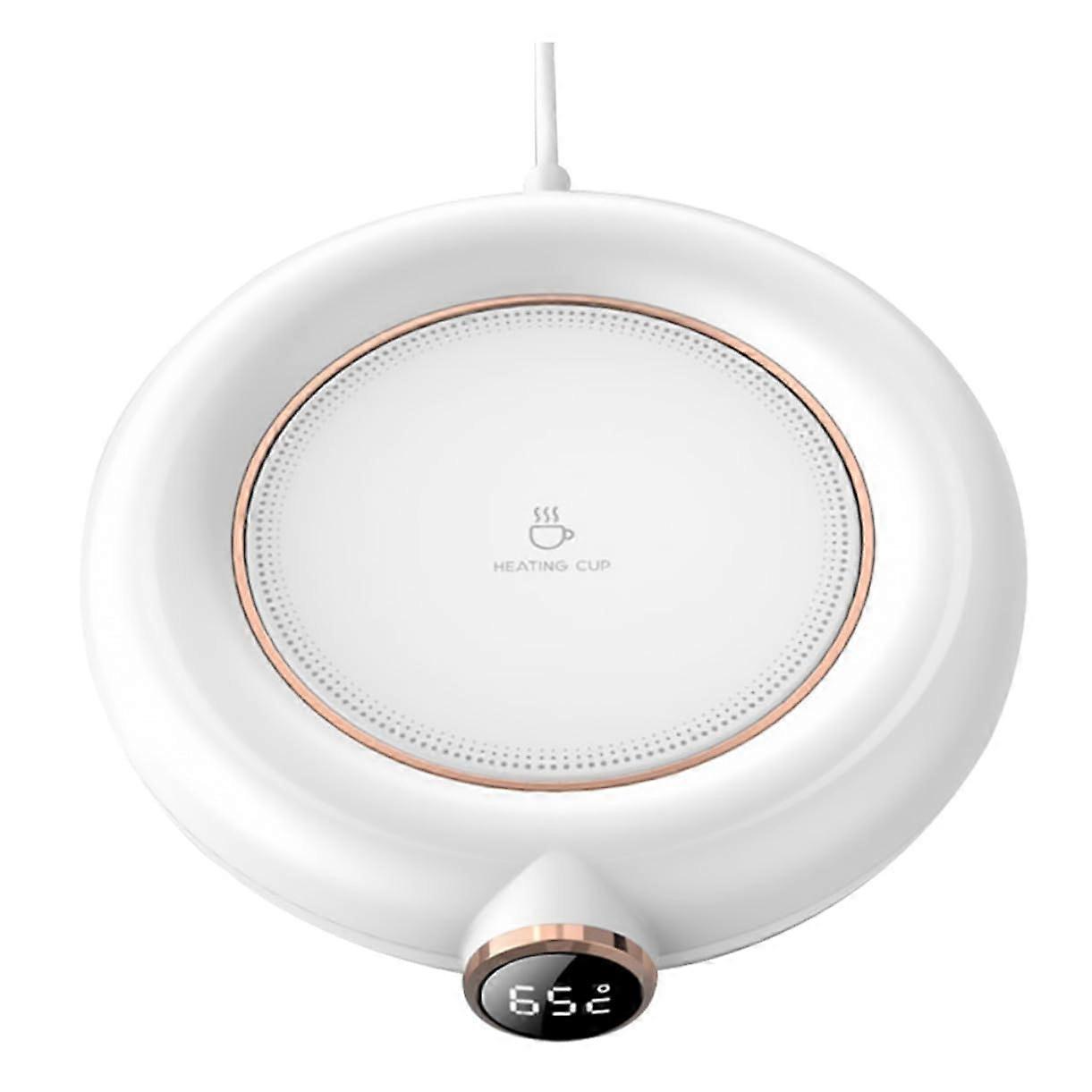 USB Coffee Mug Warmer with Digital Temperature Control and Auto ShutOff for Office or Home