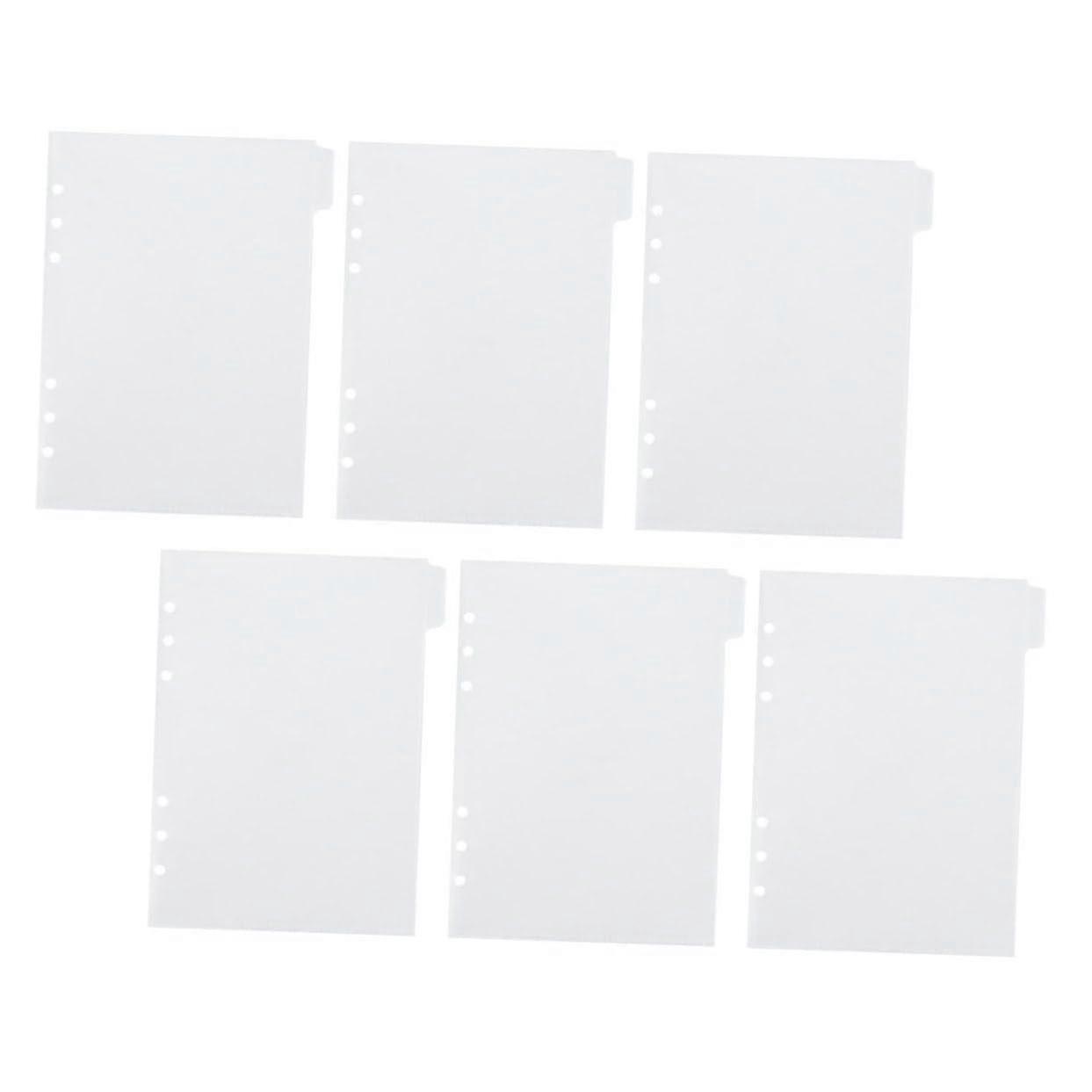 Budget Folder Insert PP Divider Supplementary Page A5