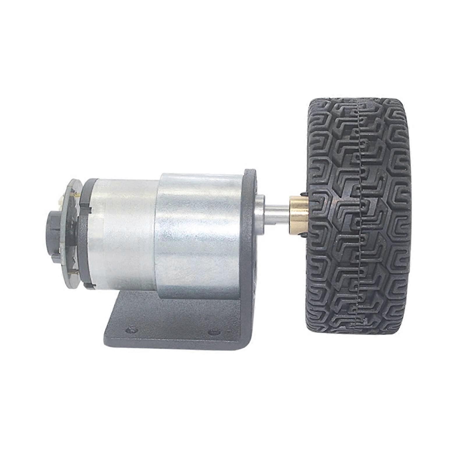 JGB37520 12V 24V DC Gear Motor with Hall Encoder Wheel and Coupling Kit for Smart Robot Precise Control