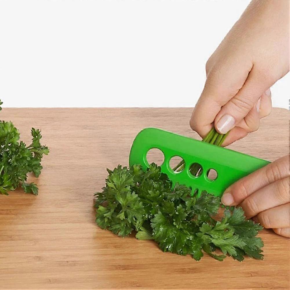 Herb Stripper Tool for Kitchen with FourSize Kale Holes, Quick MultiFunction Leaf Removal
