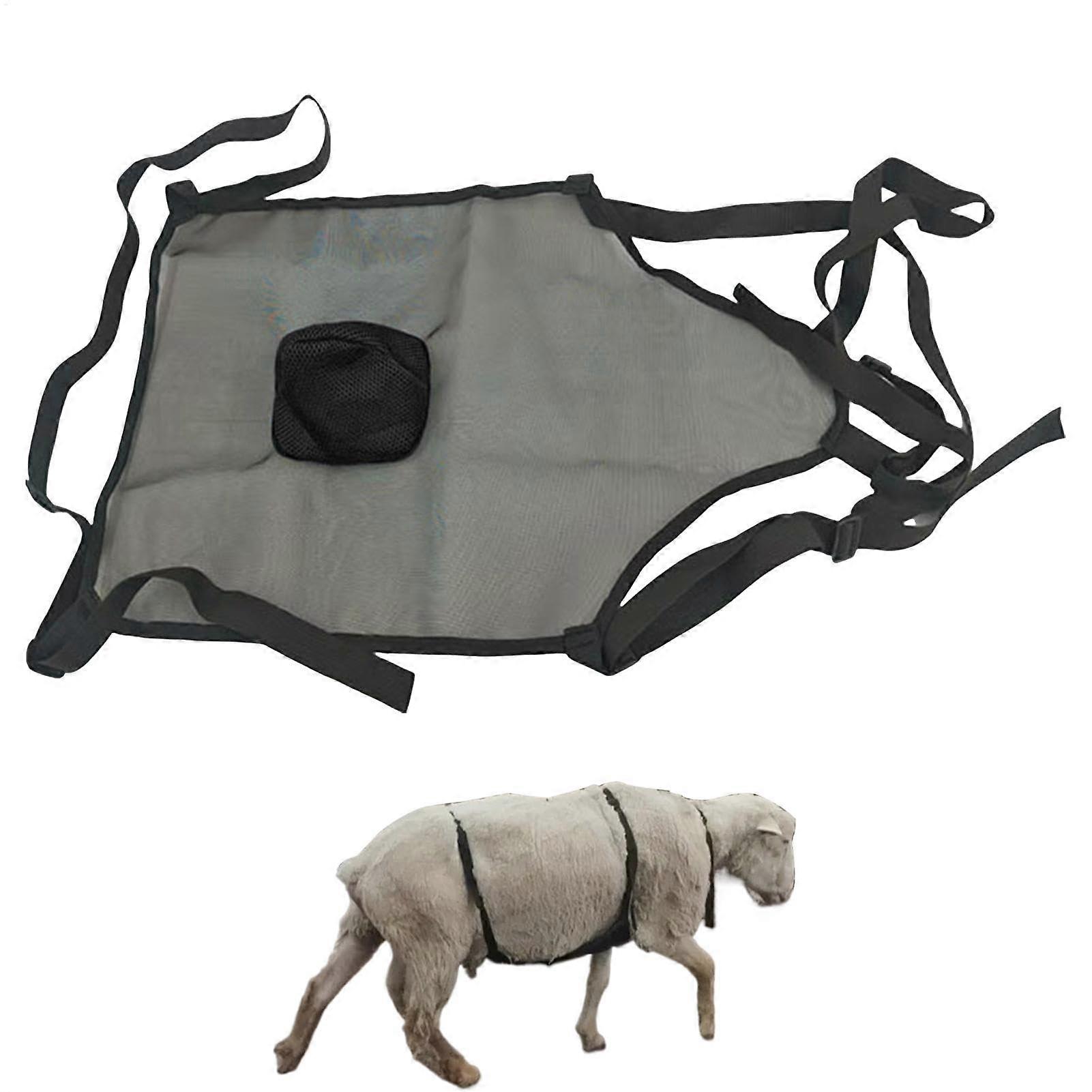 Goat Breeding Control Apron, Adjustable Anti Breeding Device for Sheep and Cattle, Breathable Durable Fabric