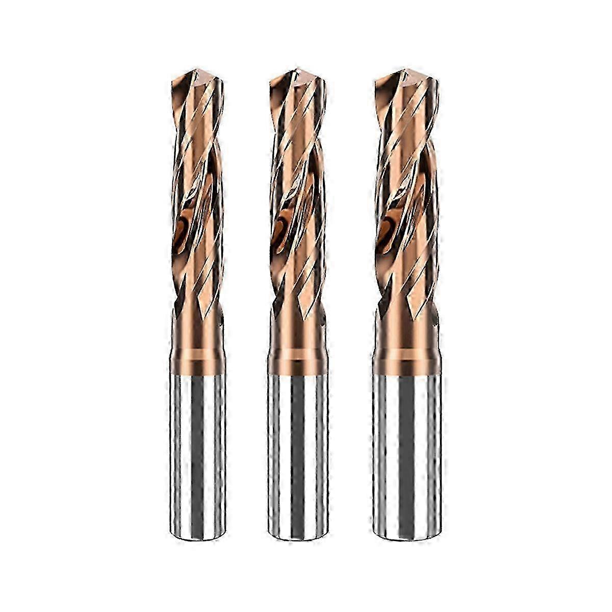 3PCS External Cooling Carbide Drill Bit Non-Standard Diameter 3.00 4.0 5.0 Solid Tungsten Internal C