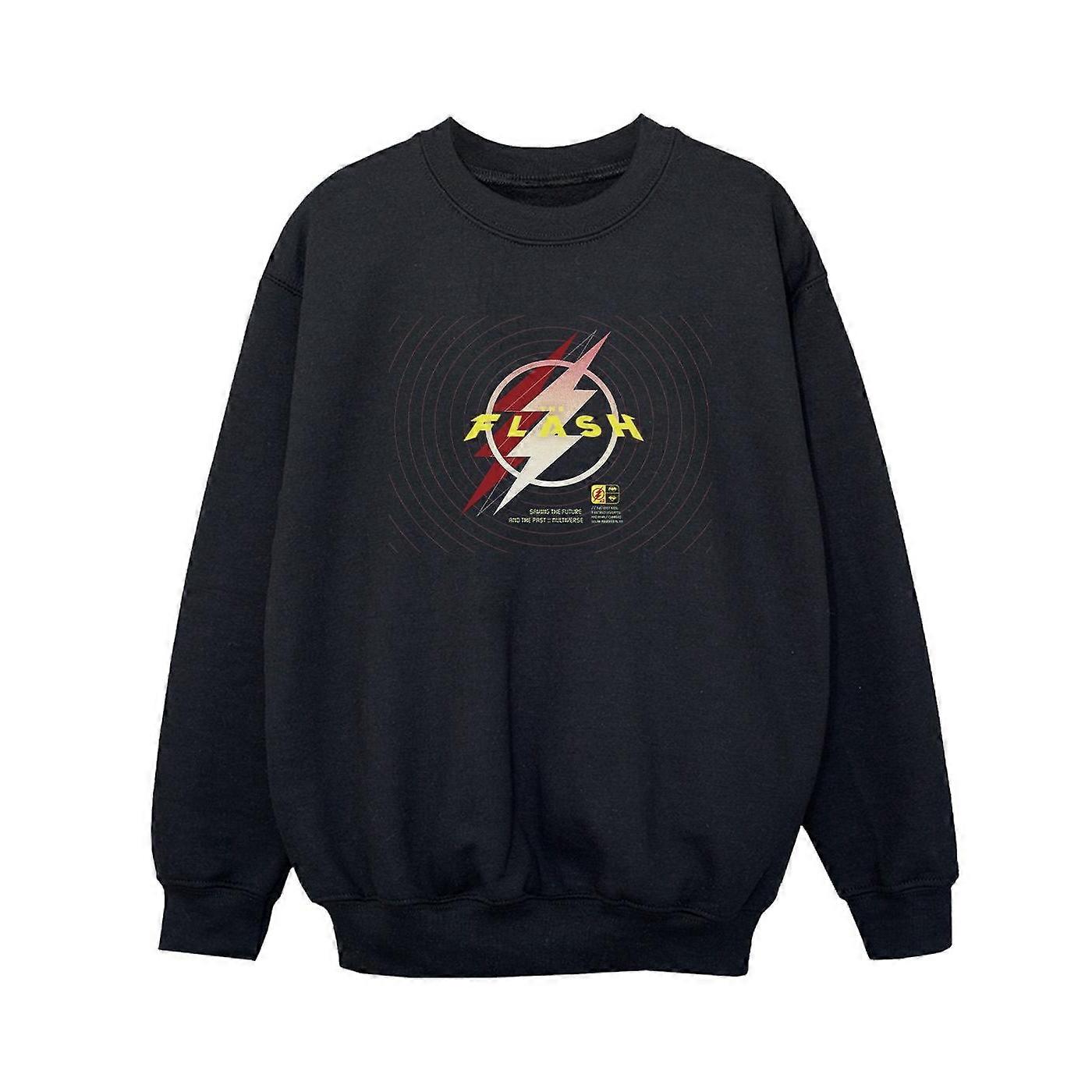 Felpa con logo Flash Lightning della DC Comics per ragazzi