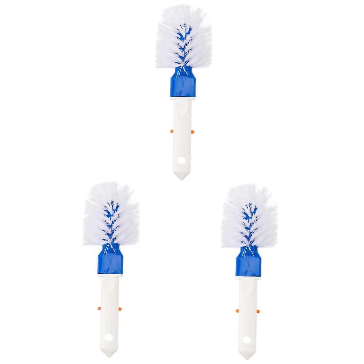 Pool Cleaning Brush Set with Durable Bristles for Corners and Steps, Handheld for Easy Maintenance