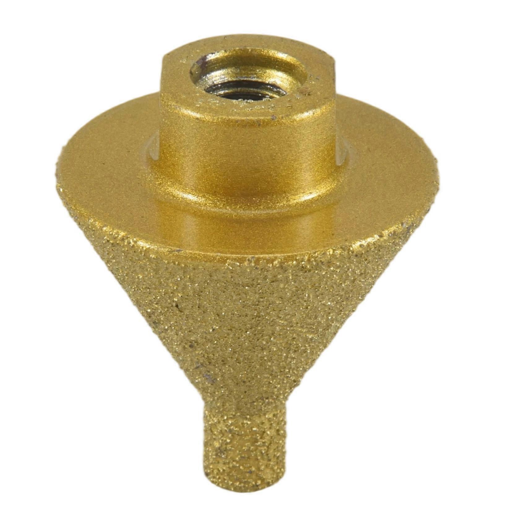 Diamond Beveling Chamfer Bit for Angle Grinders, 5/8In 11 Thread Countersink Drill Bits, Diamond Cone Tile Bit Small