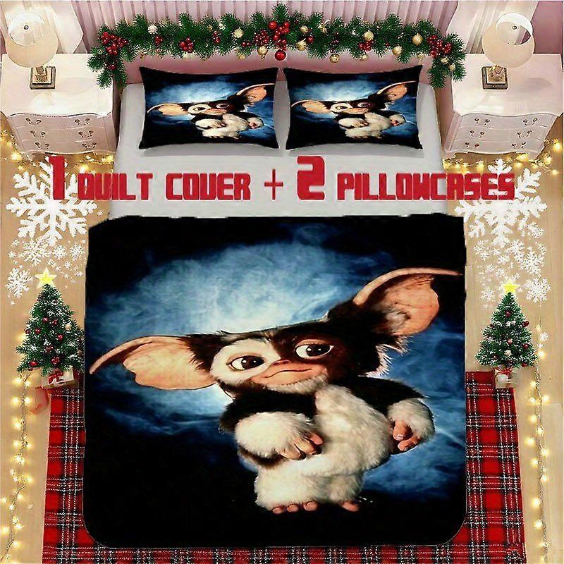 Gremlins Style Soft Printed Bedding Set Polyester Fabric Decorative & Warm