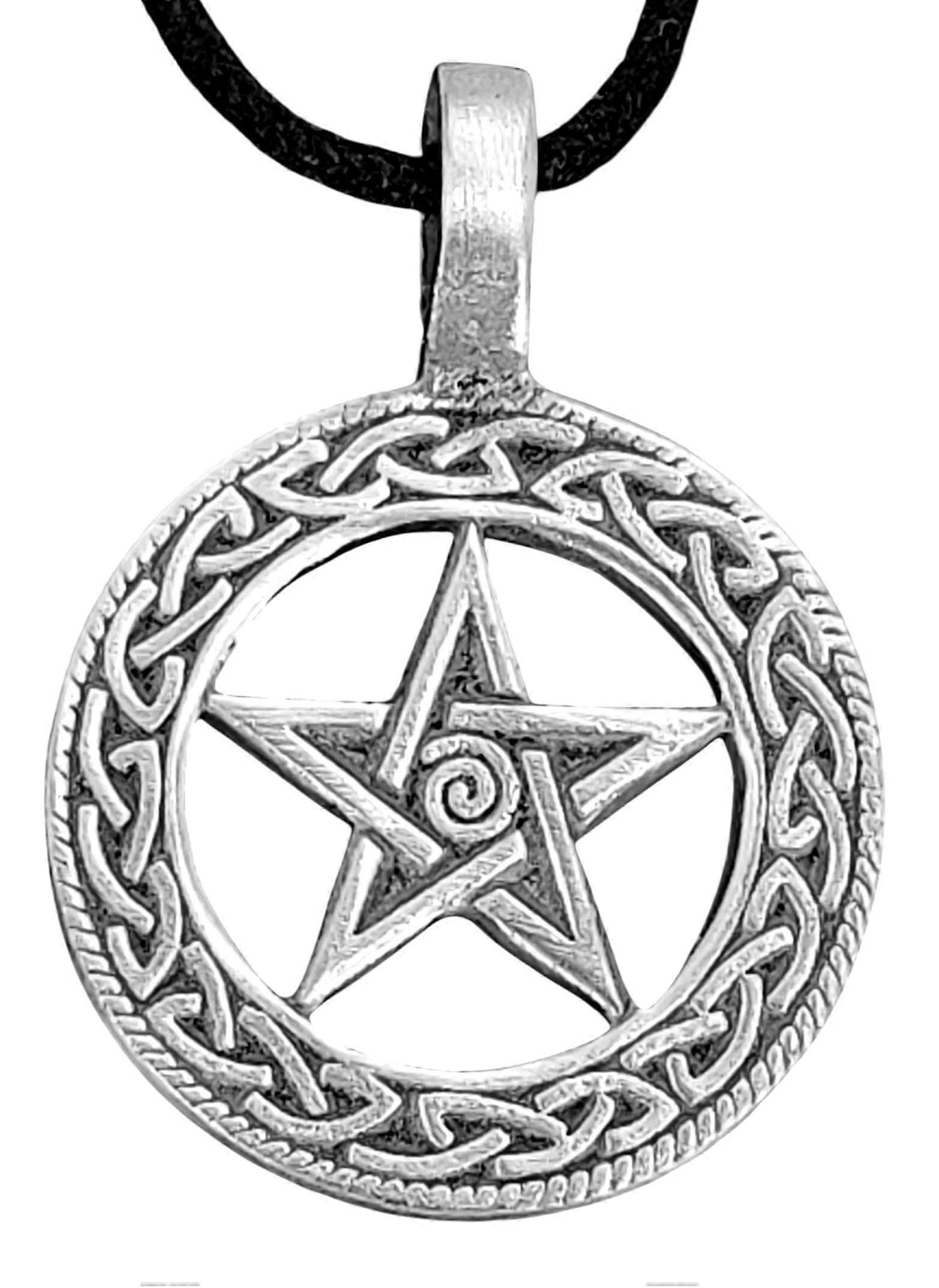 Pendant 29 Pentagram - Pewter