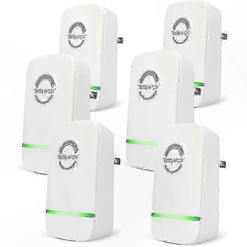 EU Plug Smart Energy Saver 6-Pack Power Efficiency Device 2025 Model