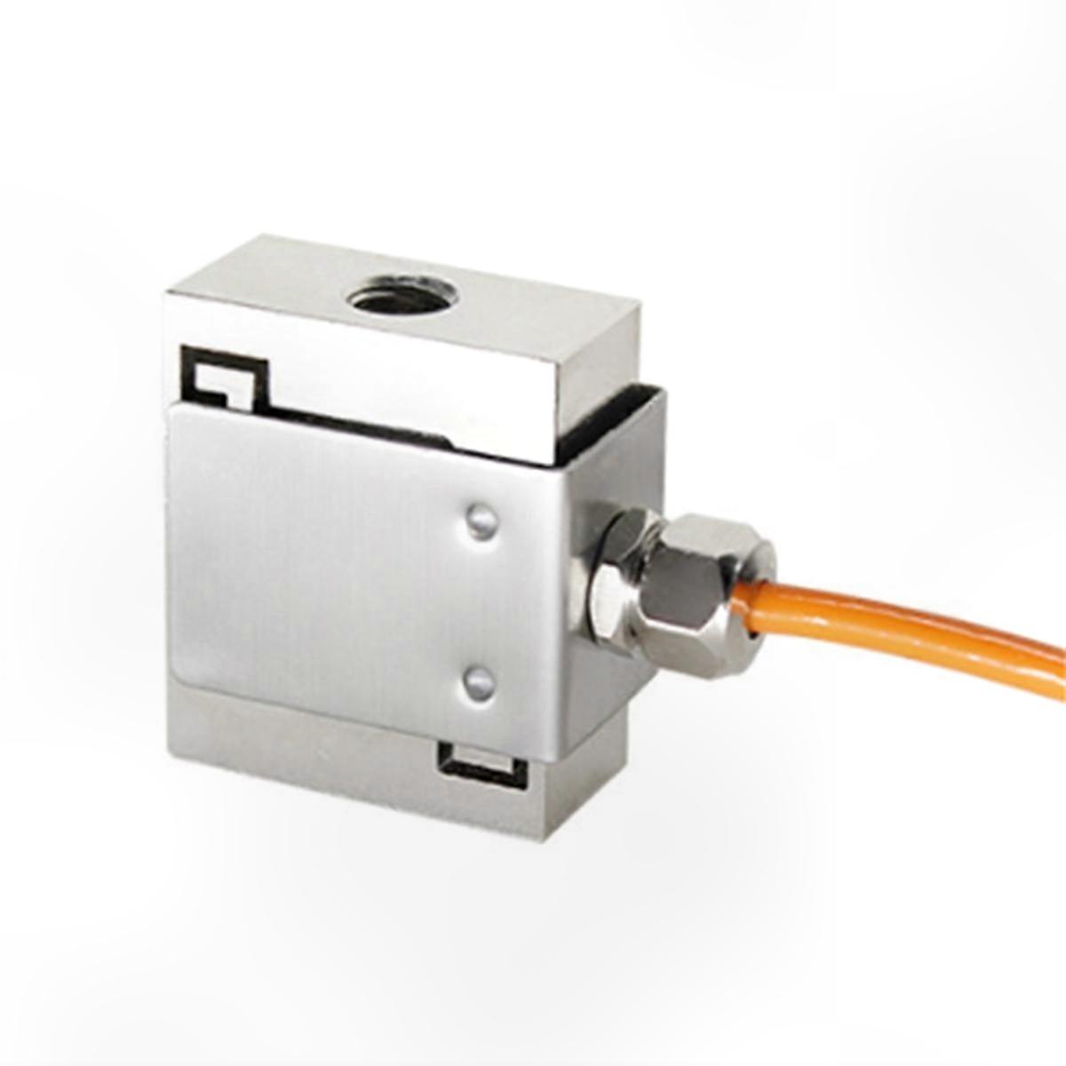 Mini S-Type Load Cell Sensor for Tension Compression Force Weight Testing, with Cable for Small Spaces