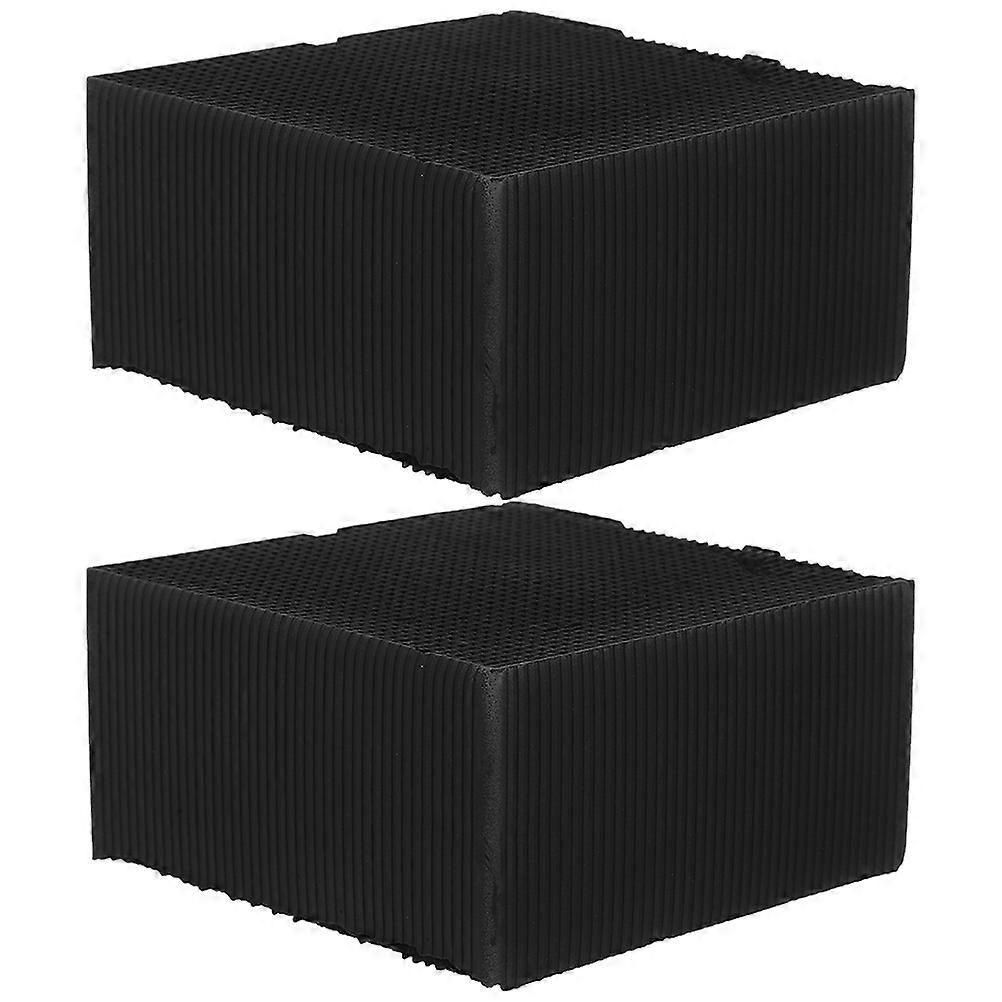 Fish Tank Aquarium Filter Cube with Activated Carbon for Absorption 2Pcs