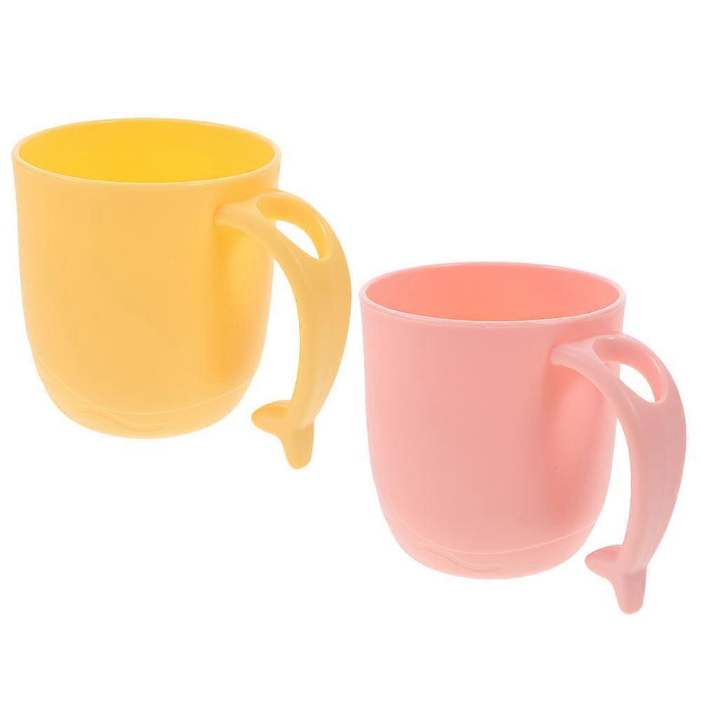 Toothpaste Cups Practical Washing Cups for Outdoor Use 2Pcs