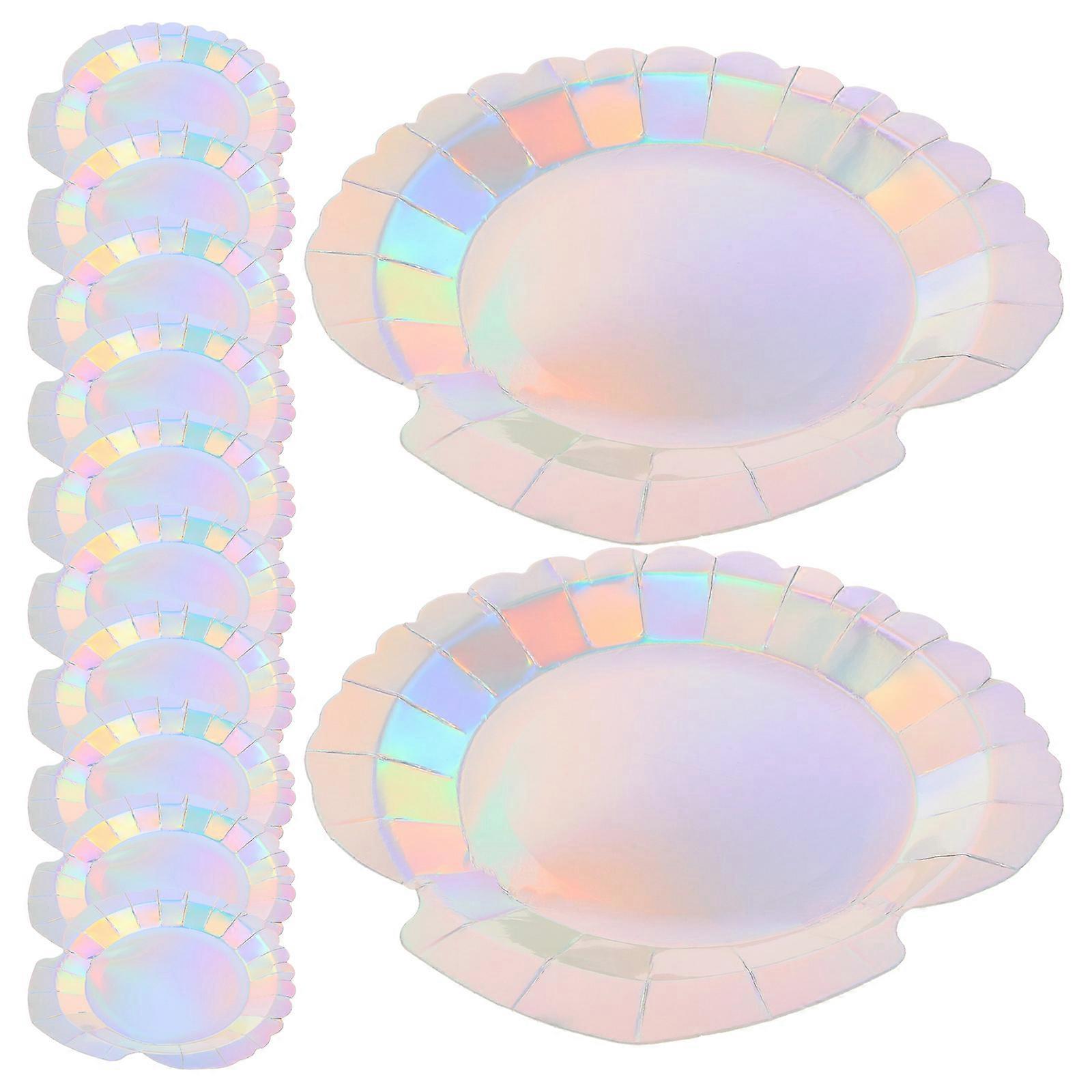 Mermaid Seashell Paper for Serving 24Pcs