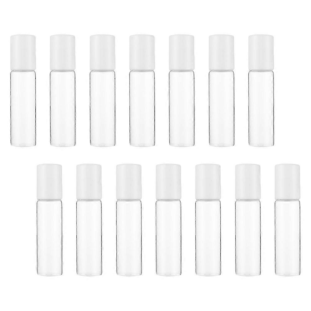 Glass Roller Container Roll-on for Perfume Use 15Pcs Reusable Roll-on Bottles